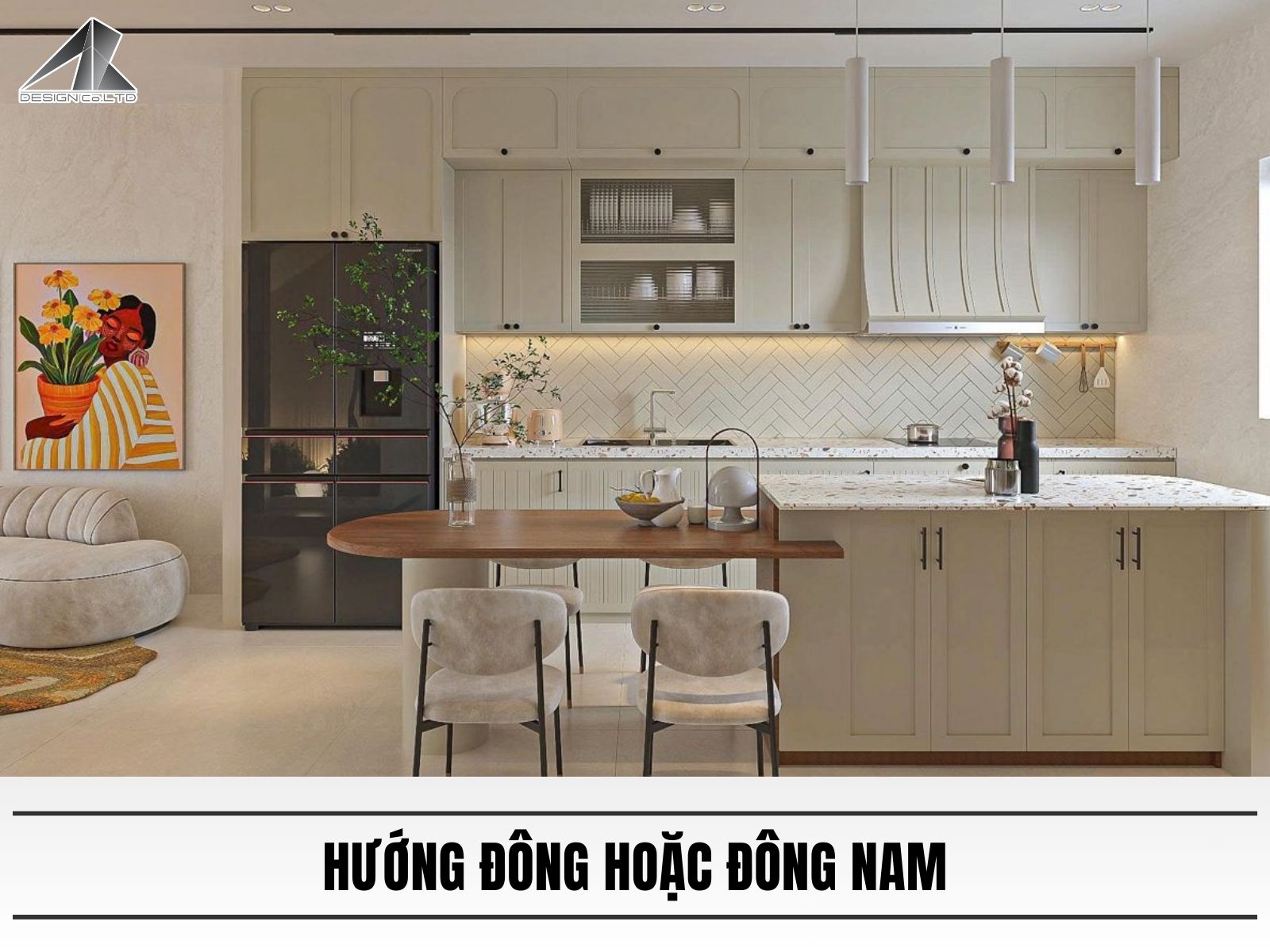 Hướng đông hoặc đông nam