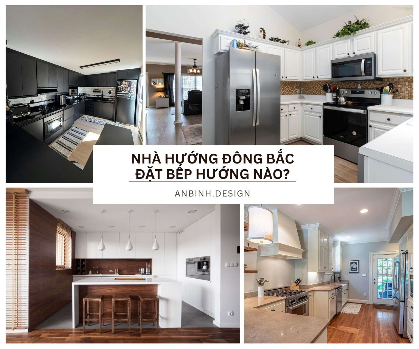 nhà hướng Đông Bắc đặt bếp hướng nào