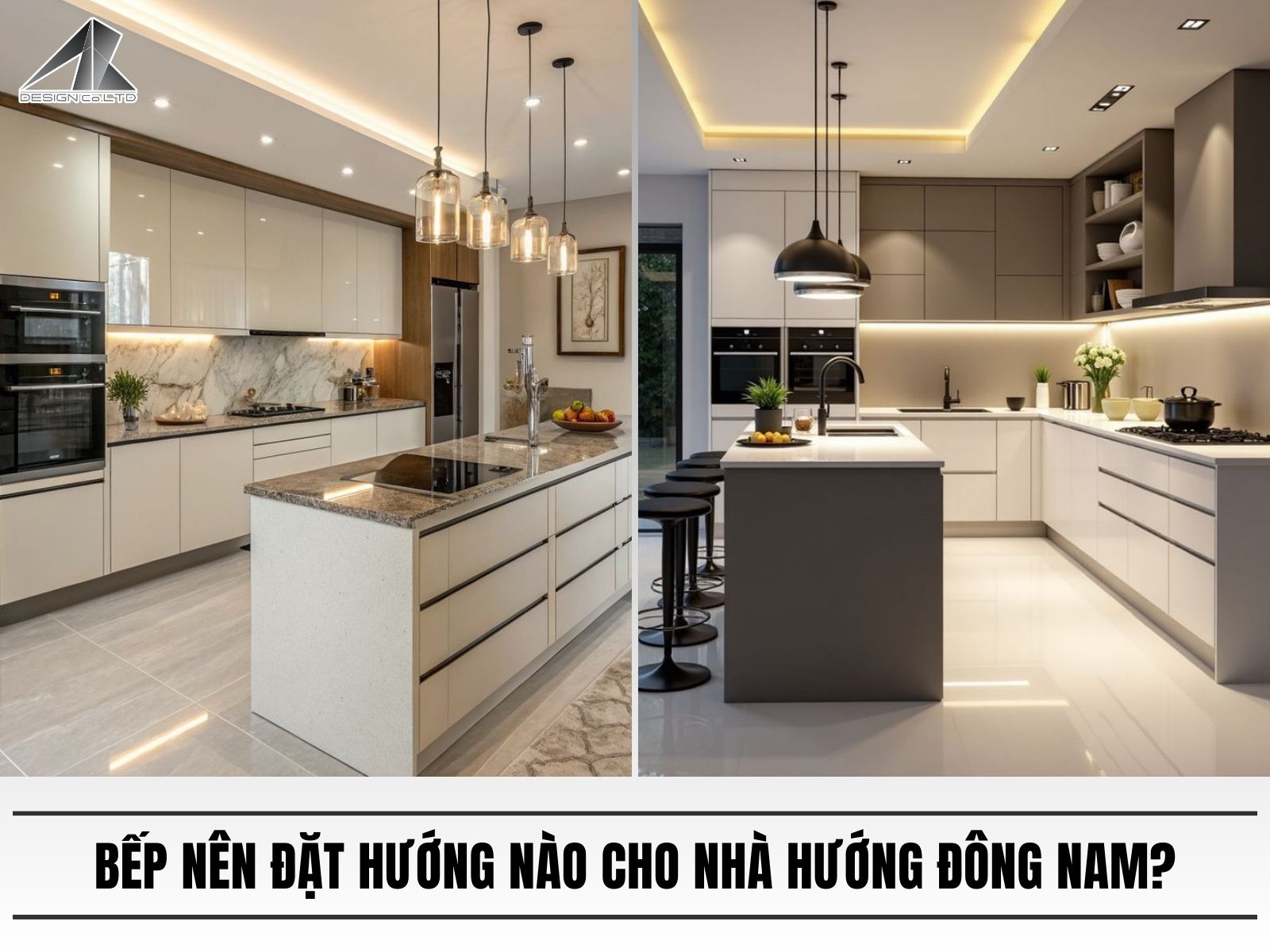 Bếp nên đặt hướng nào cho nhà hướng Đông Nam?