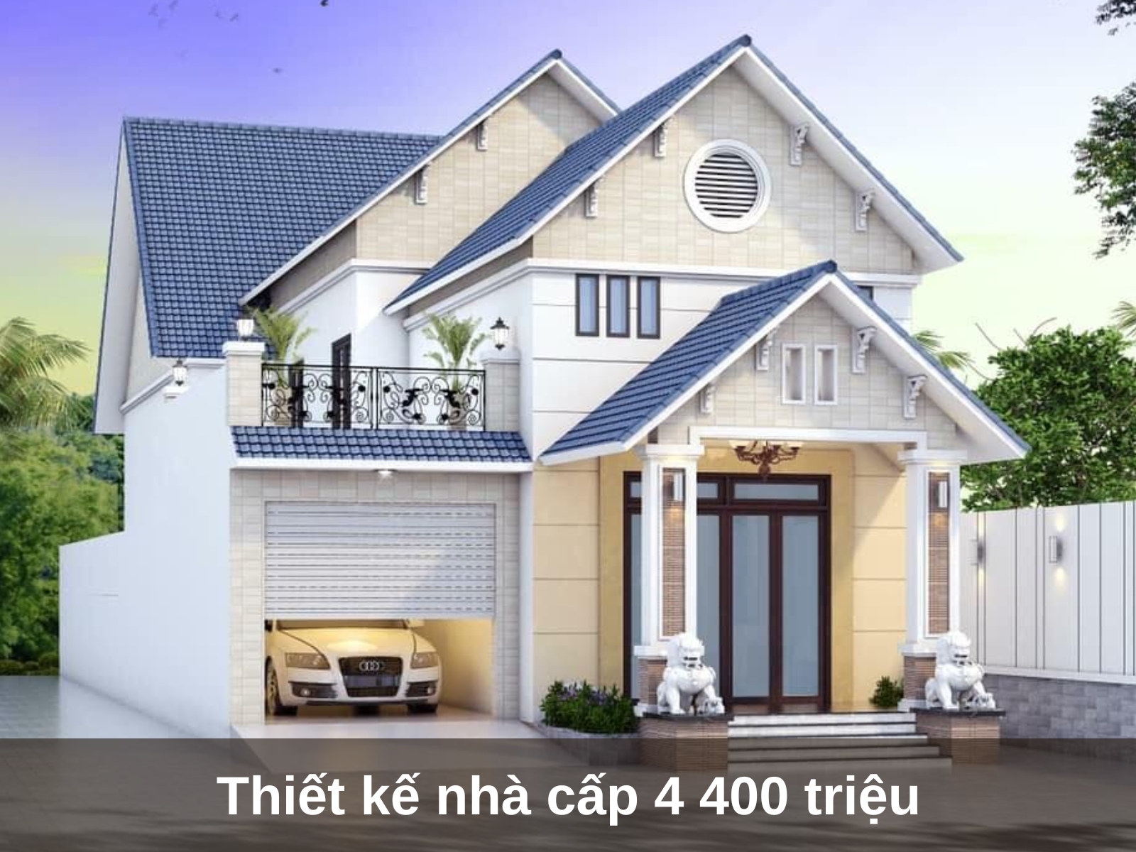 cong ty thiet ke thi cong nha cap 4 400 trieu chuyen nghiep