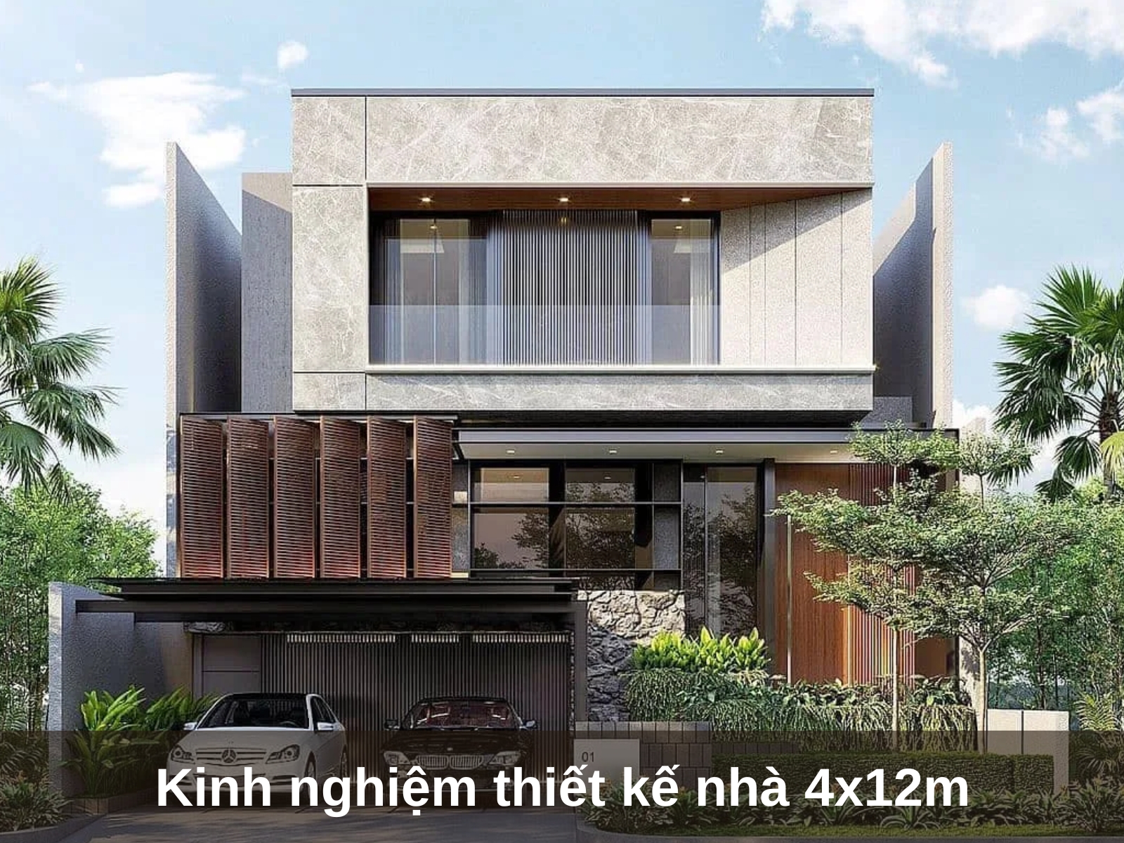 kinh nghiem thiet ke nha 4x12m toi uu hoa dien tich