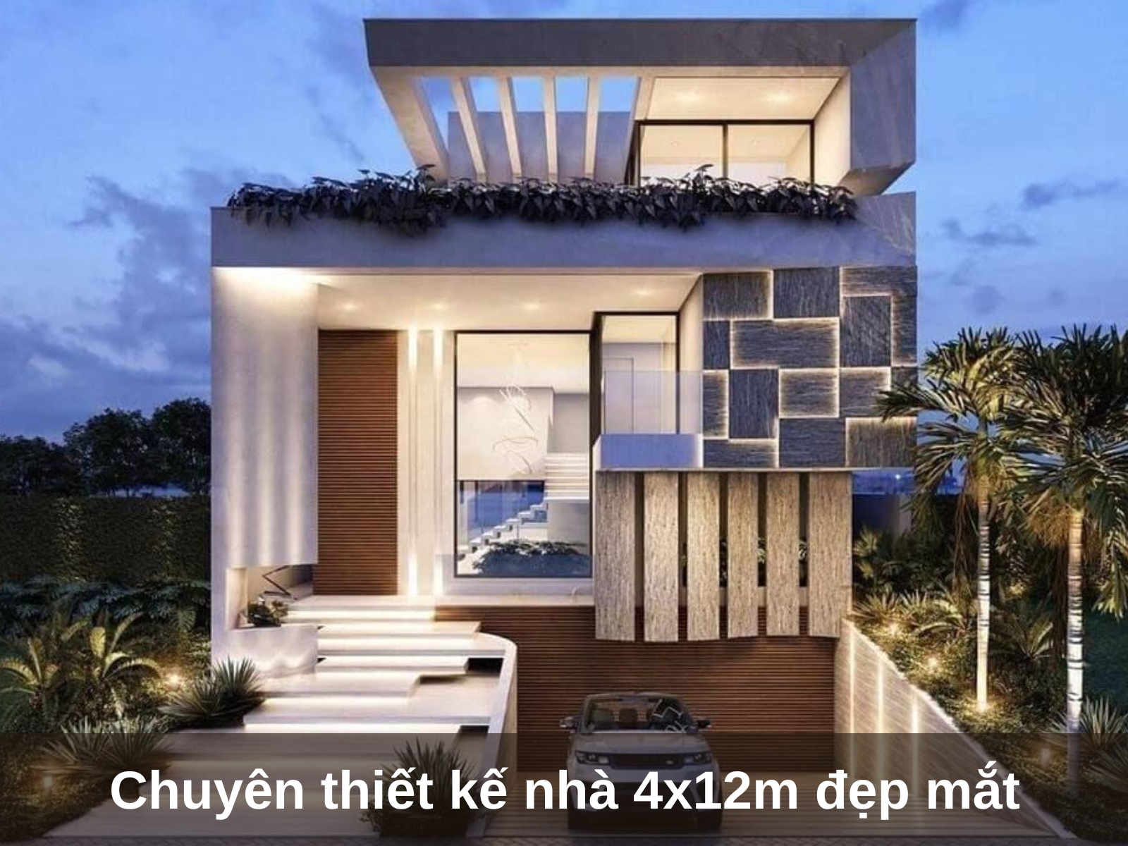 chuyen thiet ke nha 4x12m dep mat an tuong