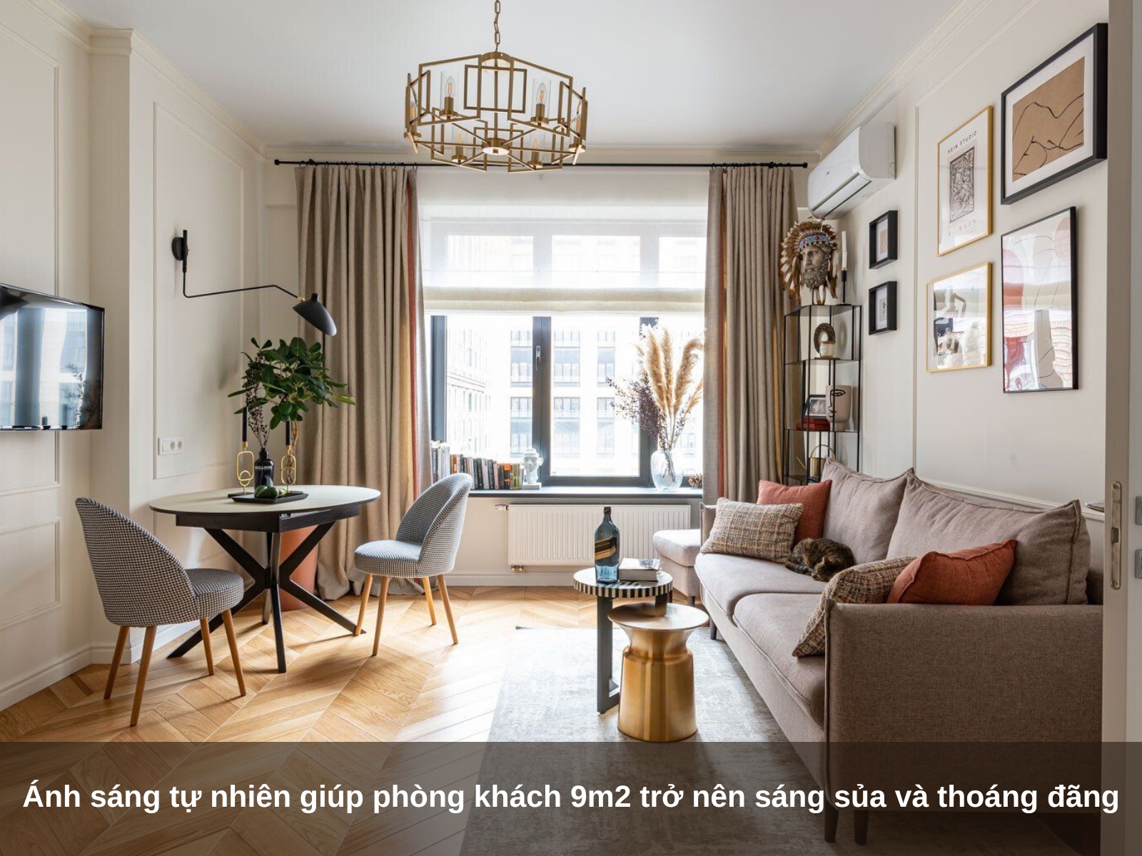 Nhung mau decor phong khach 9m2 an tuong thinh hanh nhat hien nay