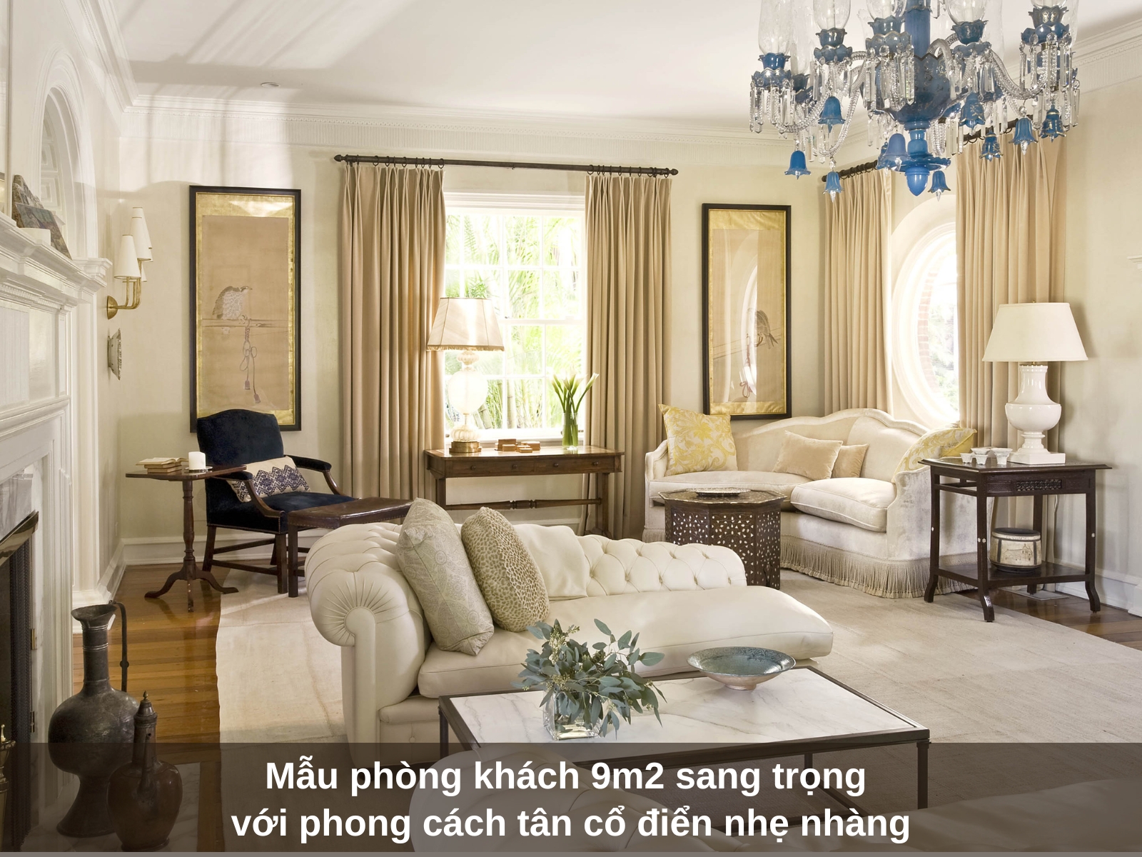 Nhung mau decor phong khach 9m2 an tuong thinh hanh nhat hien nay