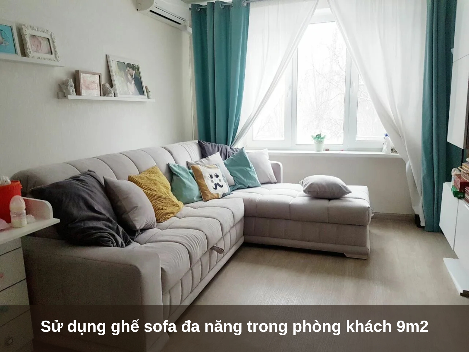 Nhung mau decor phong khach 9m2 an tuong thinh hanh nhat hien nay