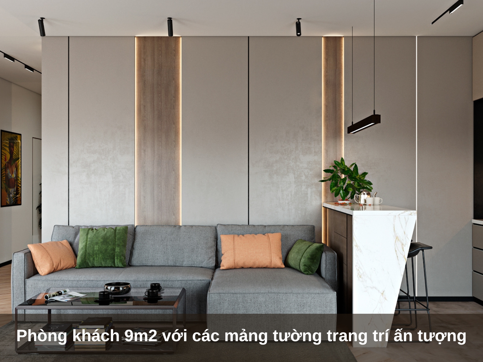 Nhung mau decor phong khach 9m2 an tuong thinh hanh nhat hien nay