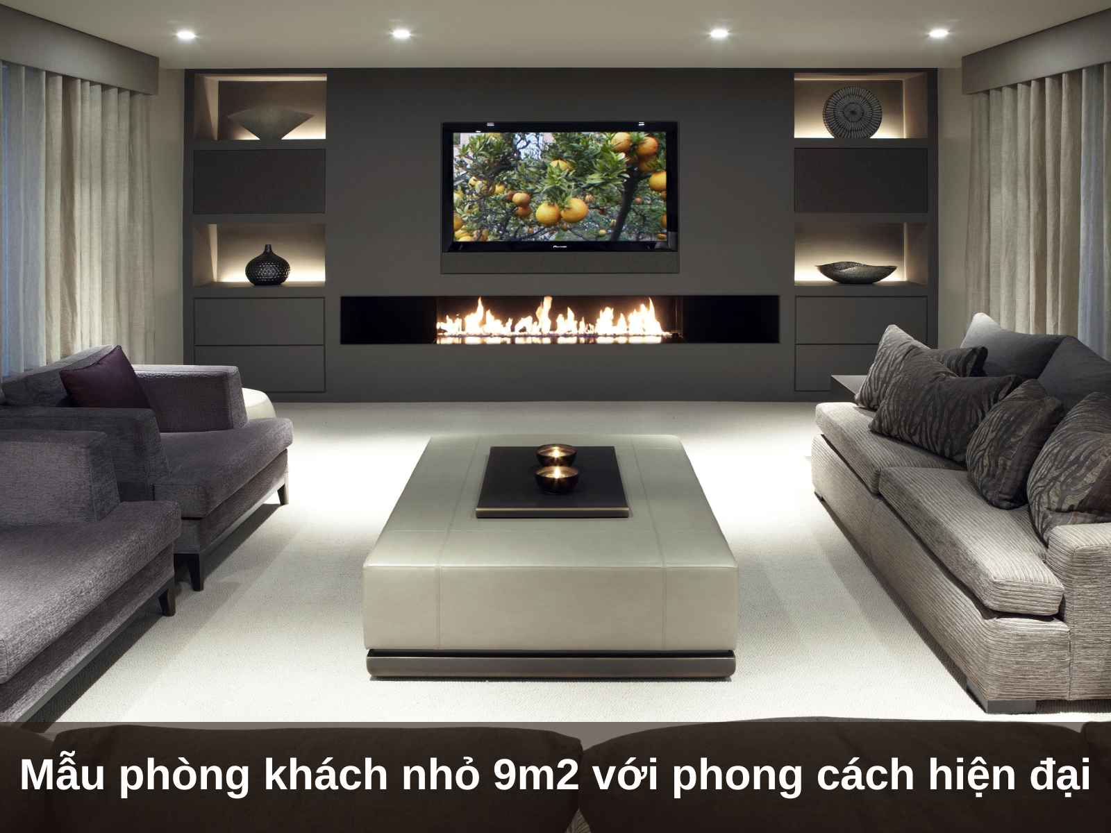 Nhung mau decor phong khach 9m2 an tuong thinh hanh nhat hien nay