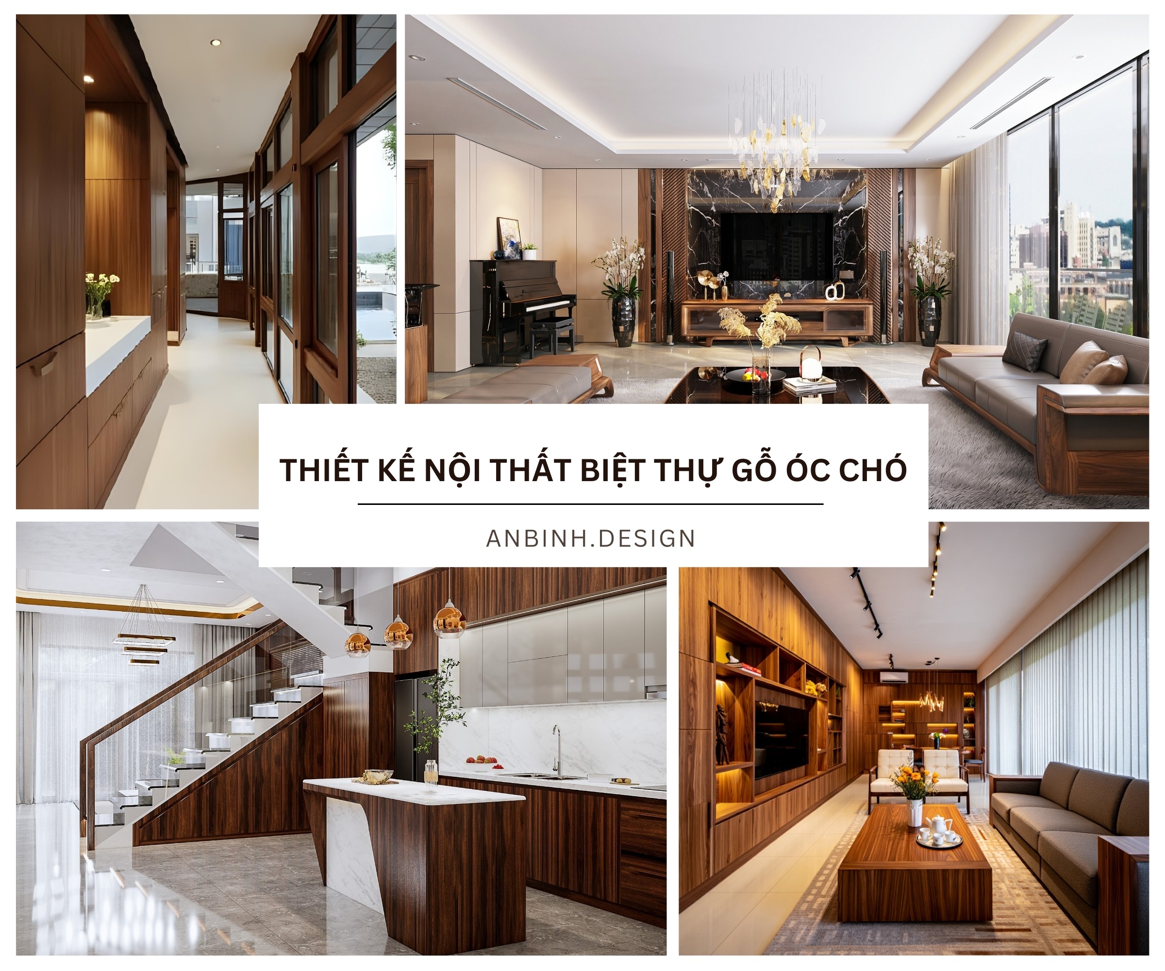 mau thiet ke noi that biet thu go oc cho