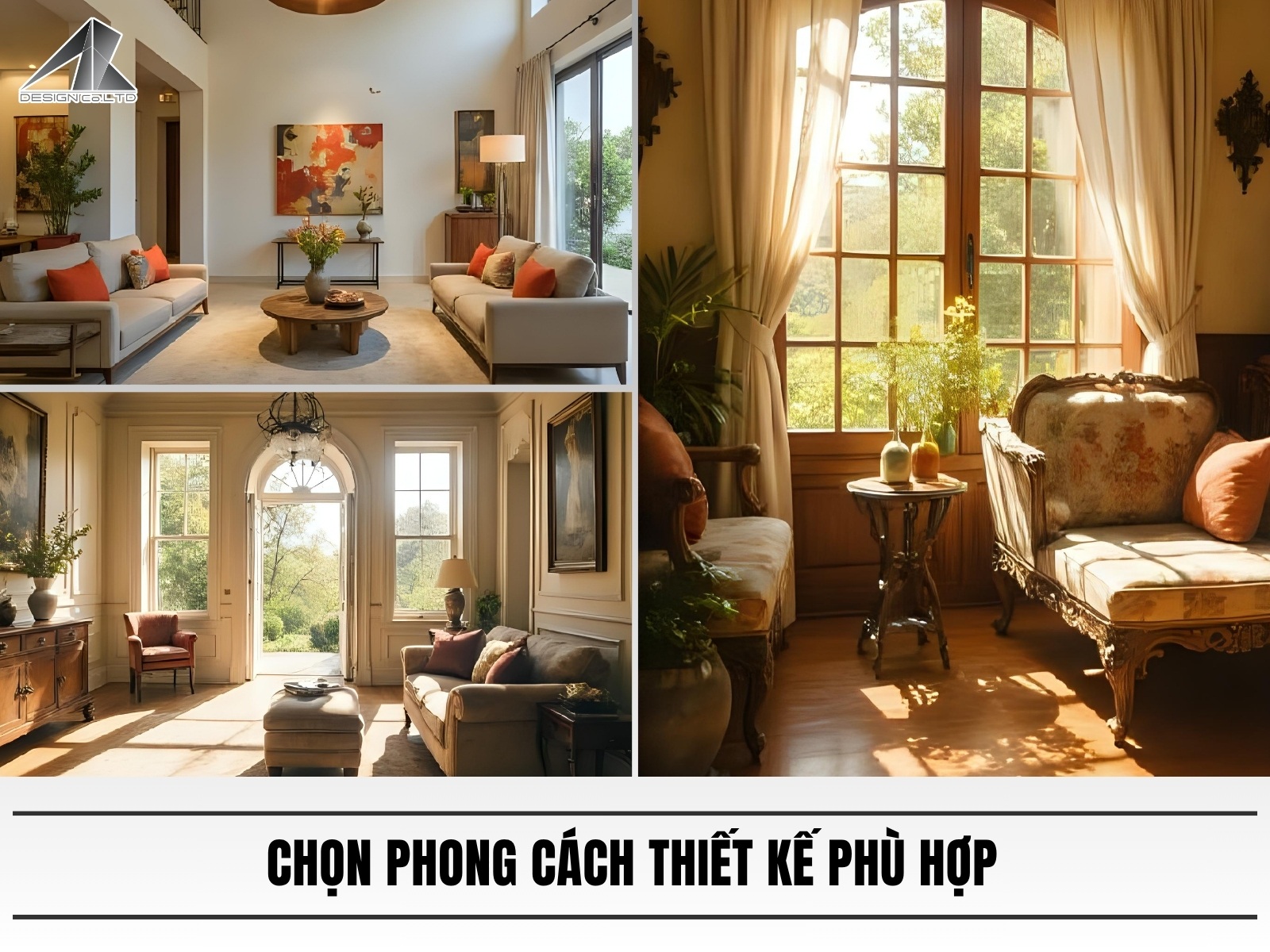 Lua chon phong cach thiet ke phu hop