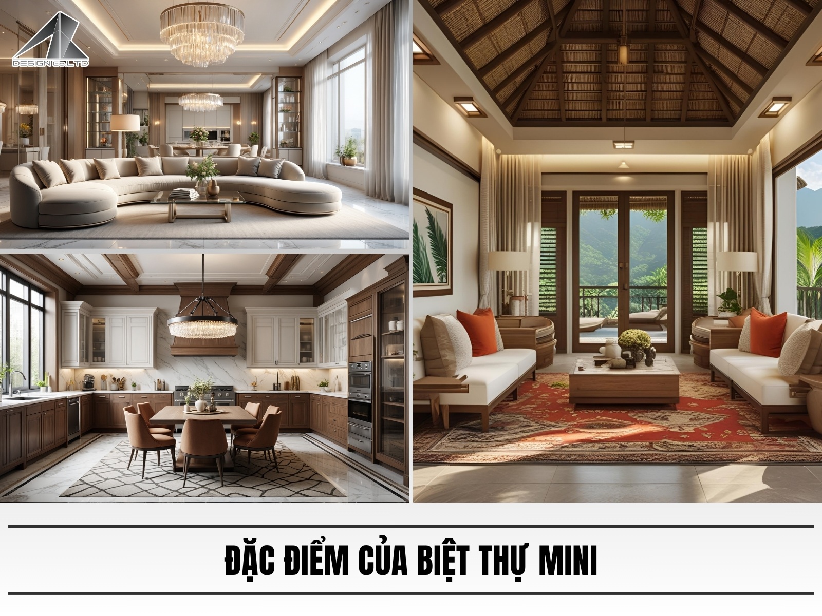 Dac diem cua biet thu mini
