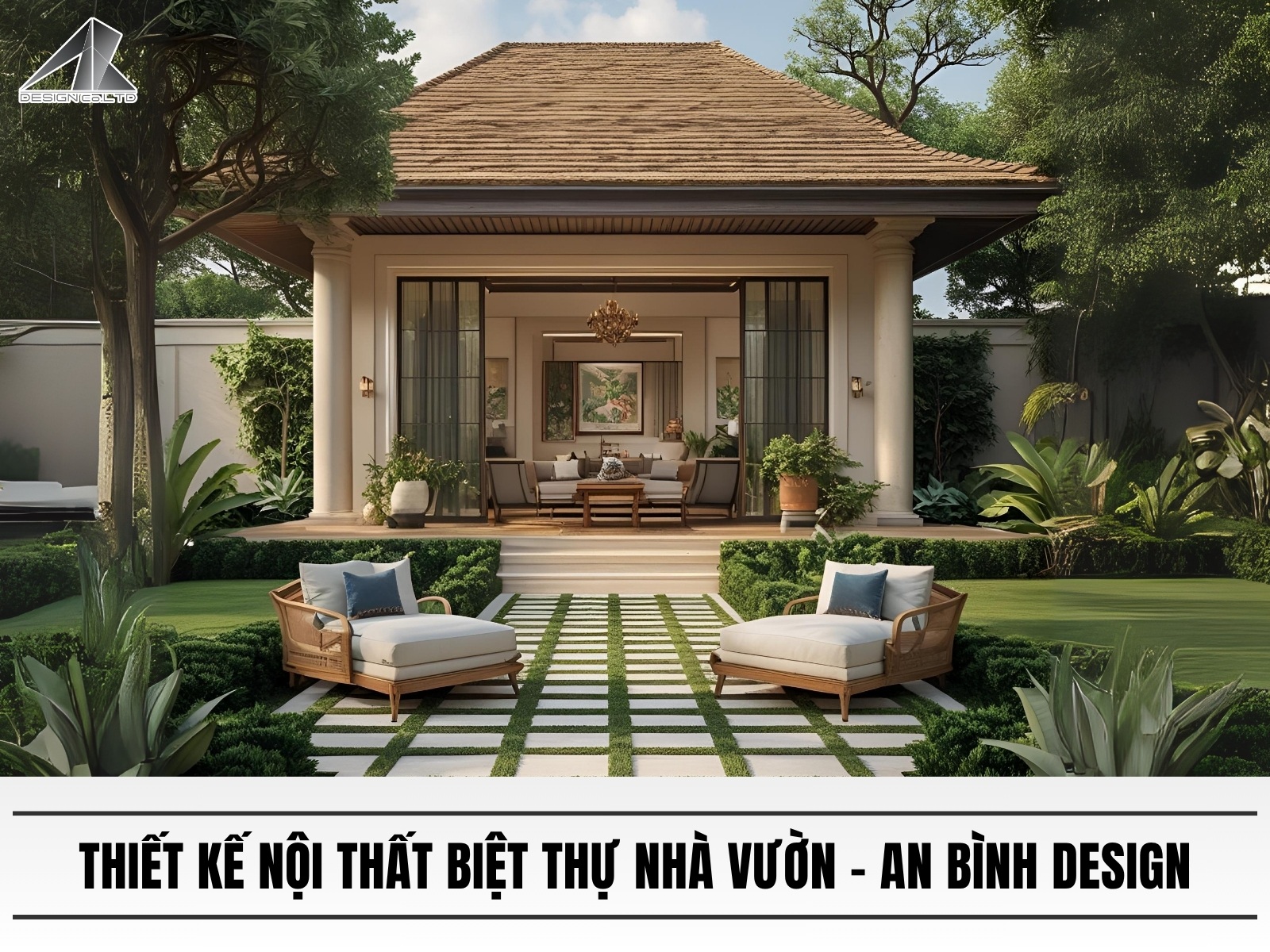 Vi sao nen chon An Binh Design de thiet ke noi that biet thu nha vuon​