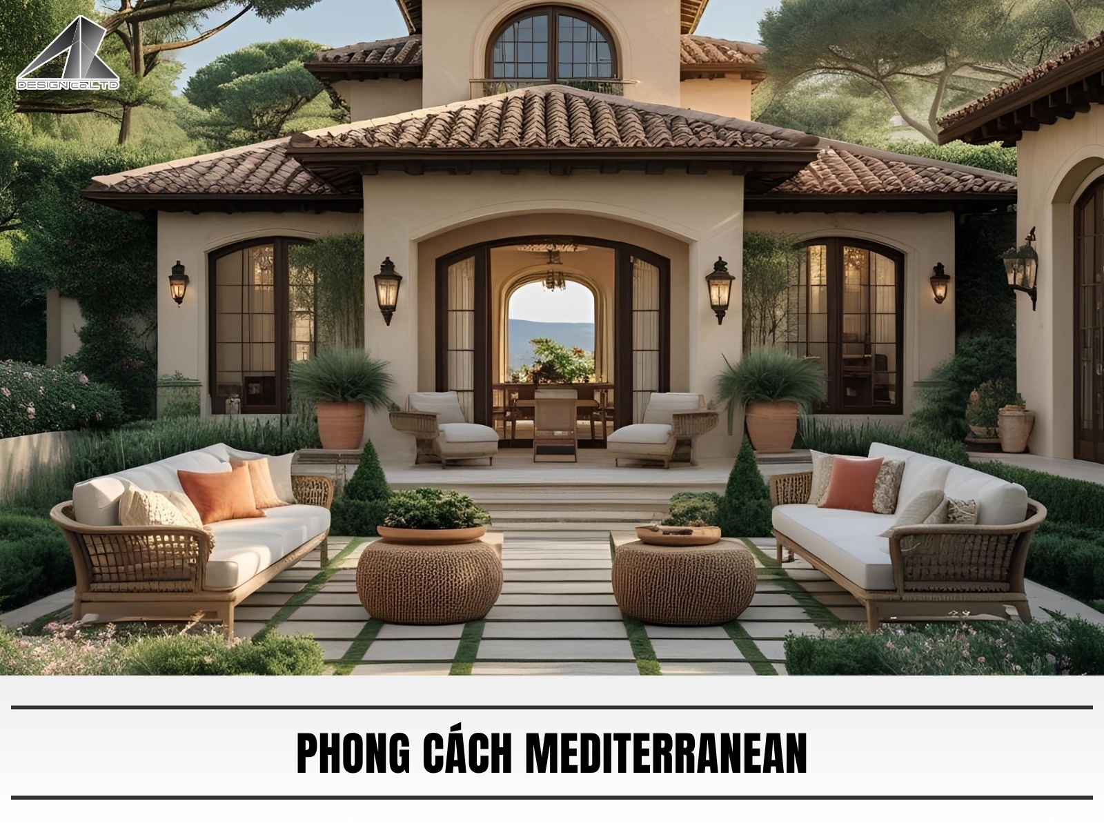 Mẫu thiết kế phong cách Mediterranean