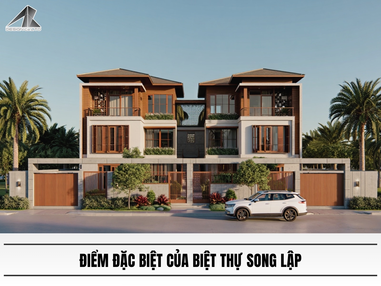 Diem dac biet cua biet thu song lap