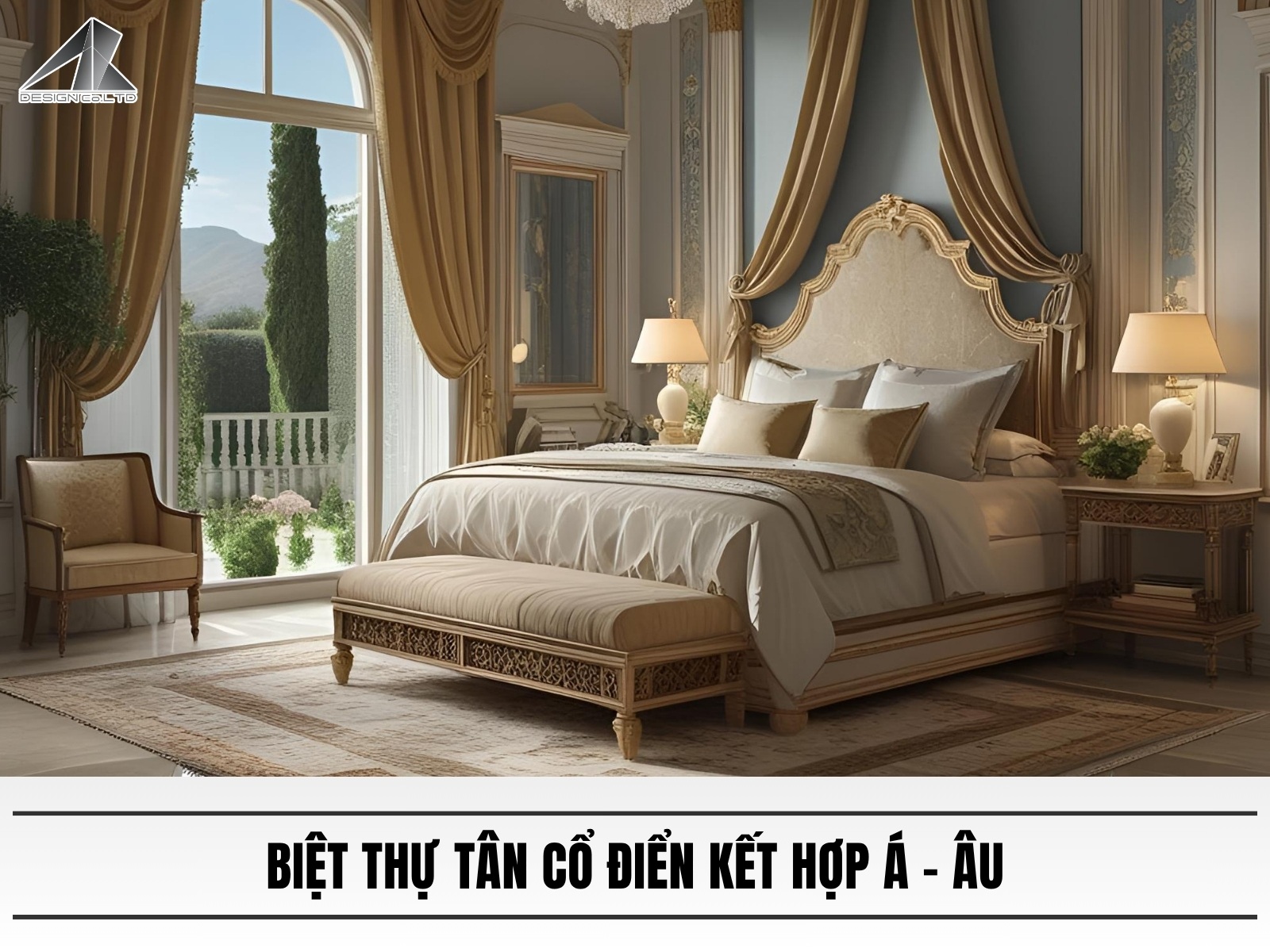 Biet thu tan co dien ket hop A – Au
