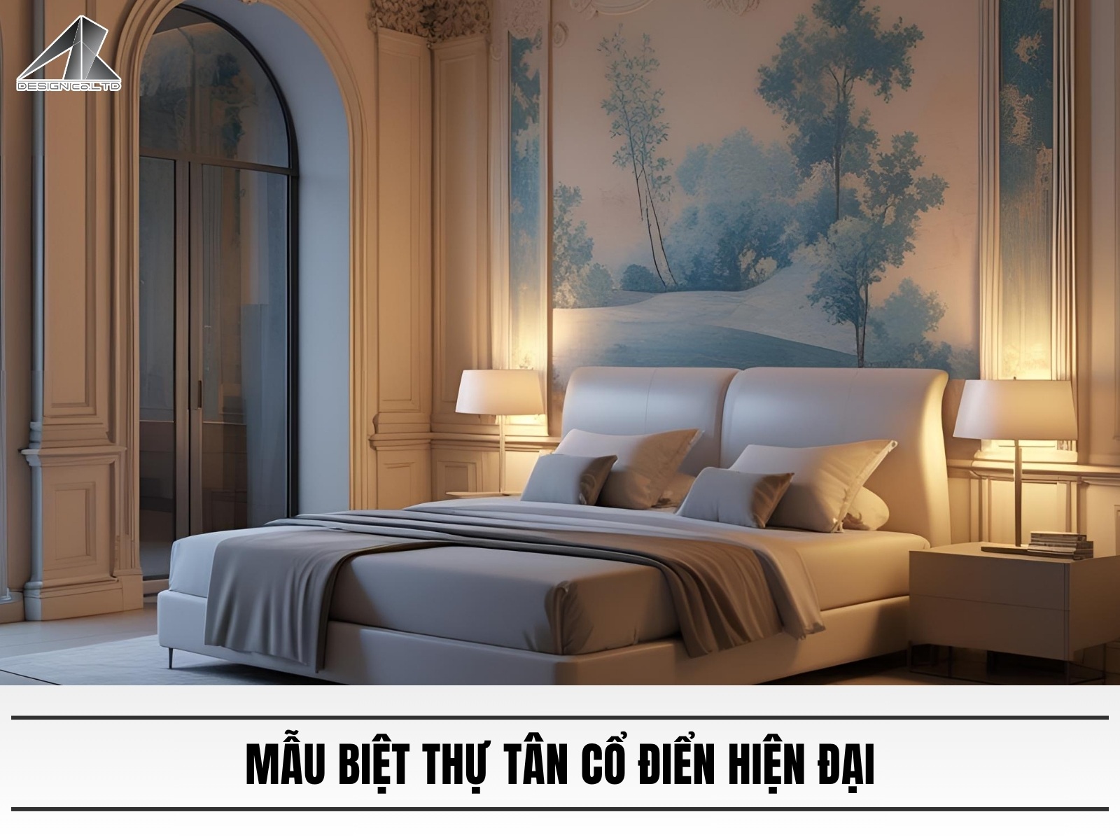 Mau biet thu tan co dien hien dai