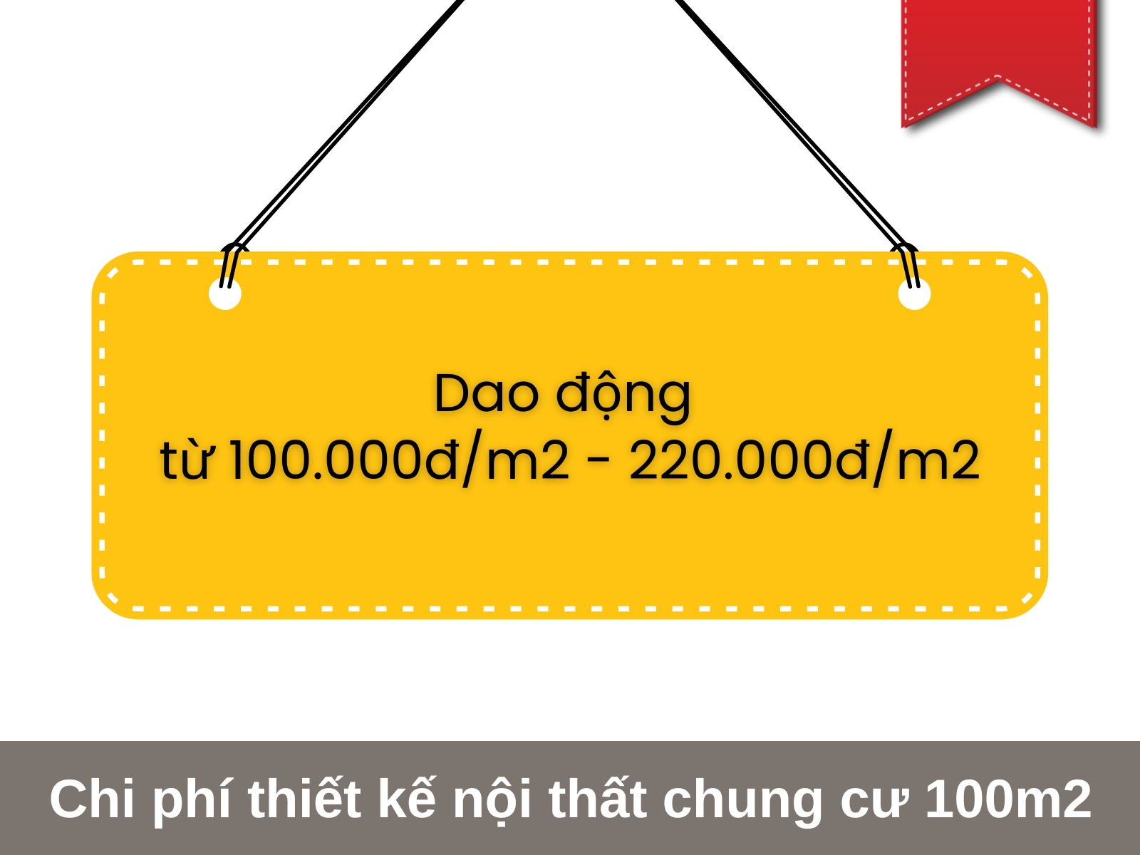 chi phi thiet ke noi that chung cu 100m2