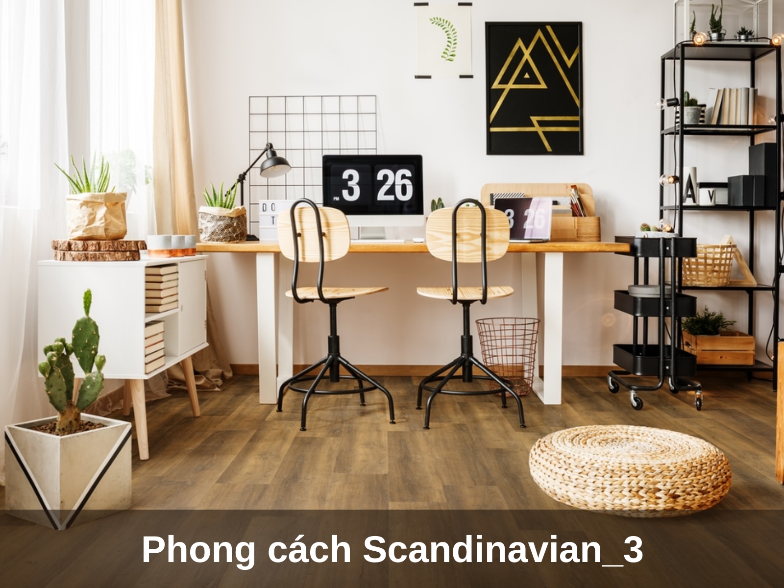 mau thiet ke noi that chung cu 100m2 phong cach scandinavian