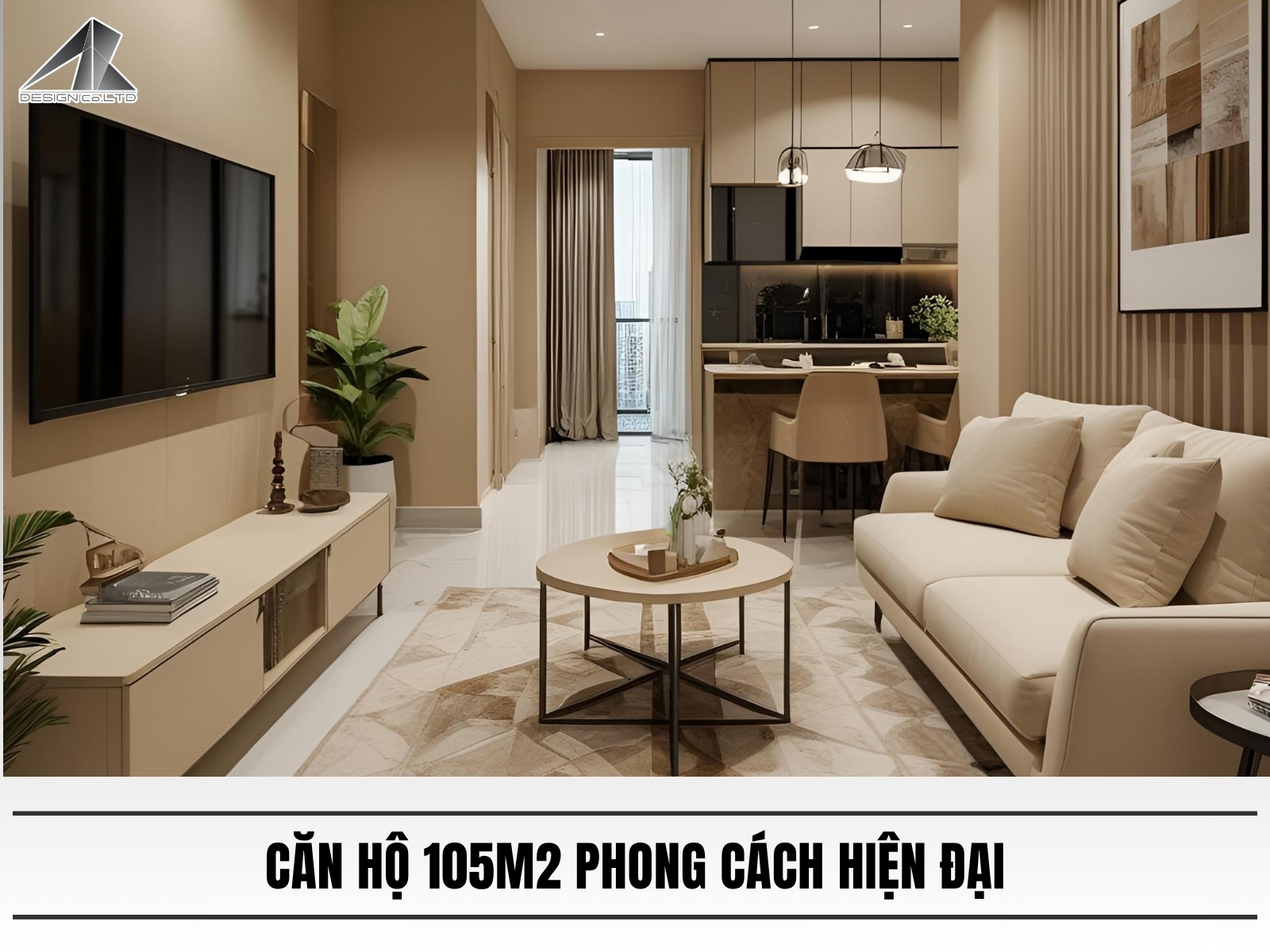 Can ho 105m2 phong cach hien dai