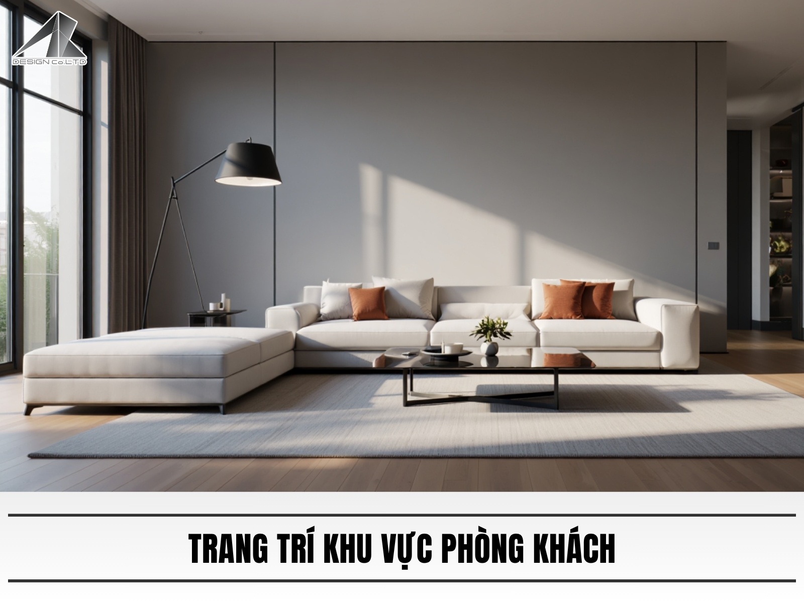 Trang tri khu vuc phong khach