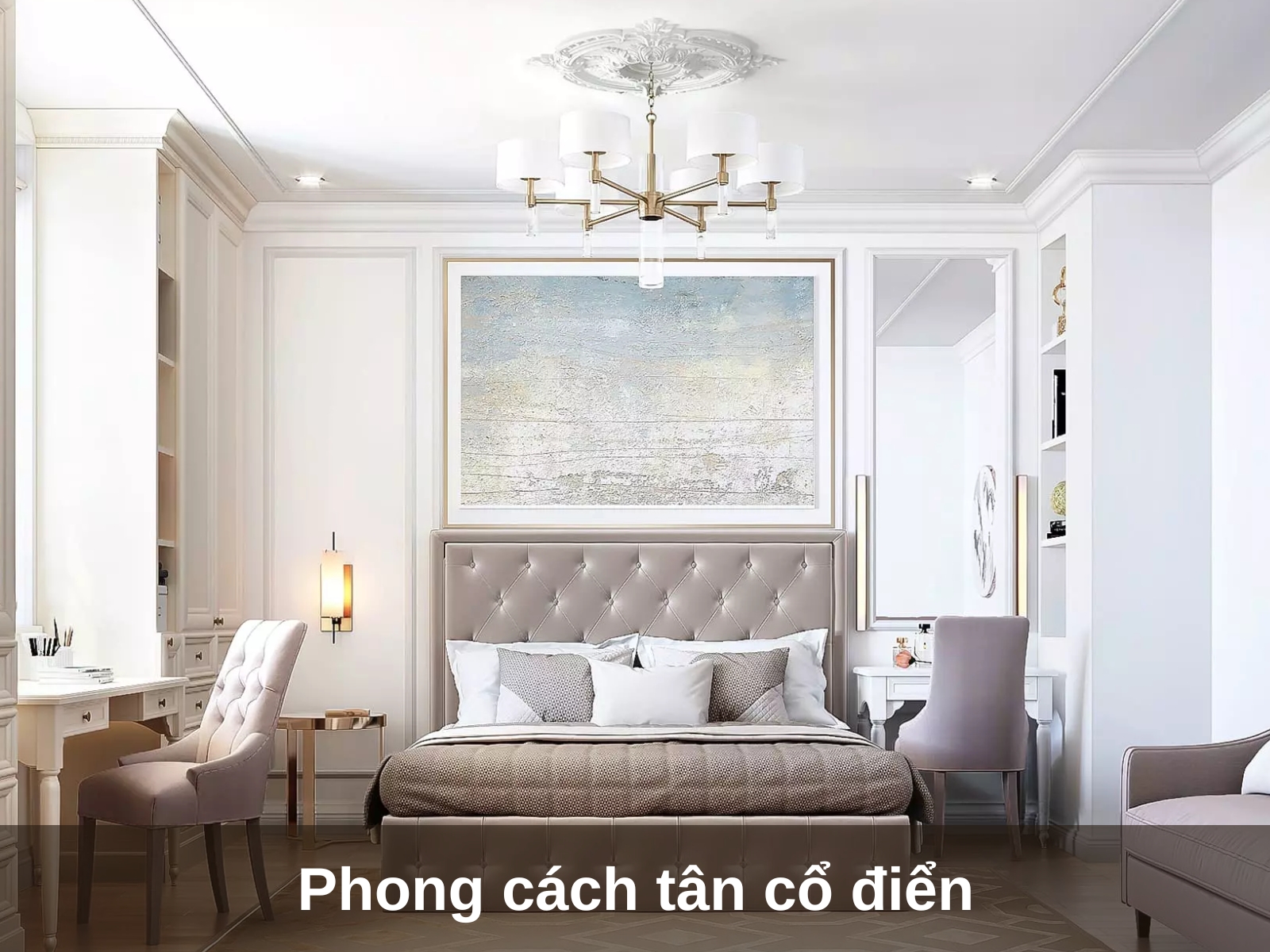 cac mau thiet ke chung cu 2 phong ngu theo phong cach