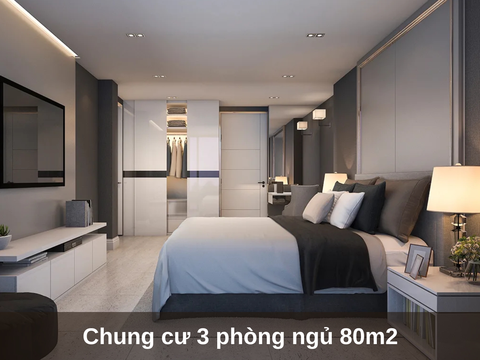 mau noi that chung cu 3 phong ngu dep mat dan dau xu huong 2025