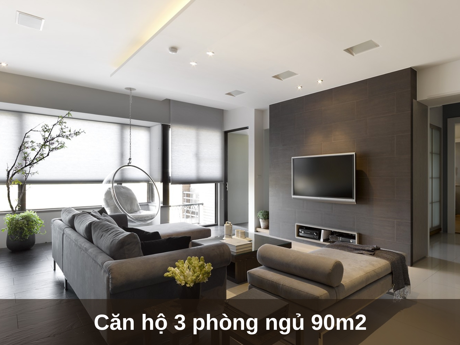 mau noi that chung cu 3 phong ngu dep mat dan dau xu huong 2025