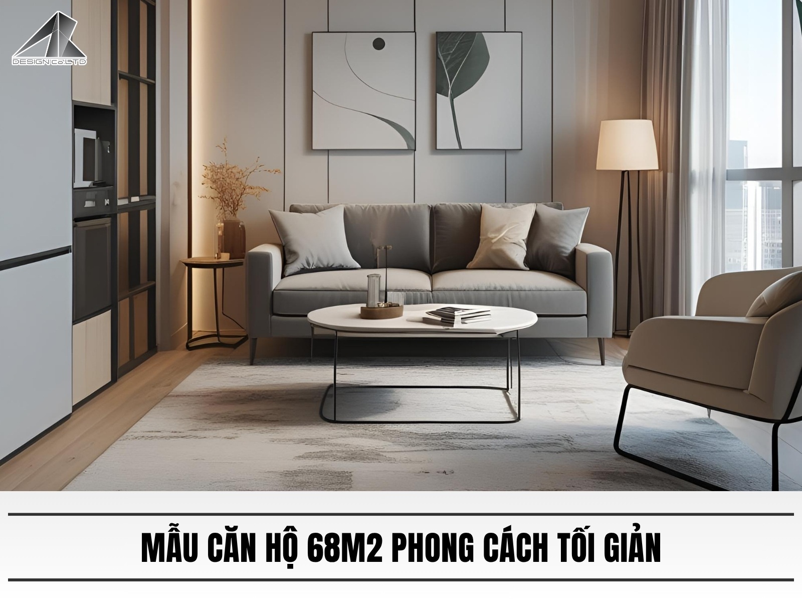 Mau thiet ke can ho 68m2 phong cach toi gian