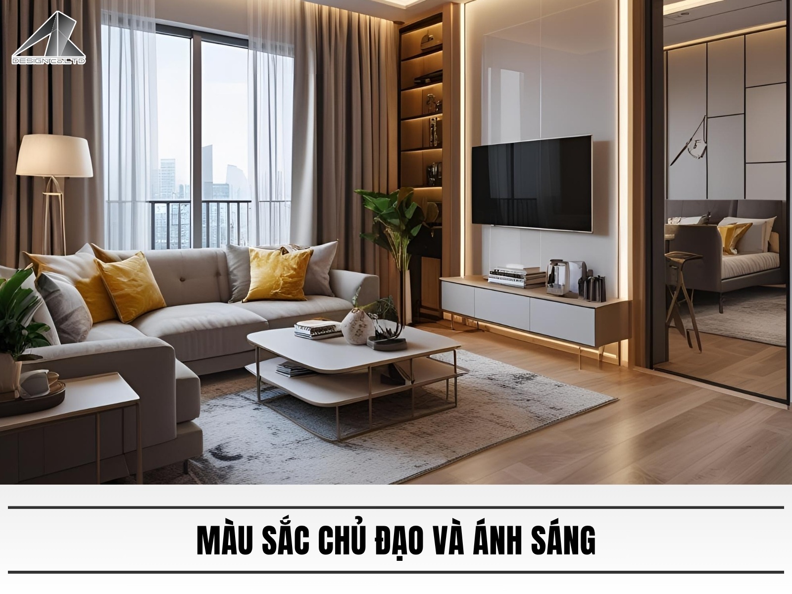 Mau sac chu dao va anh sang