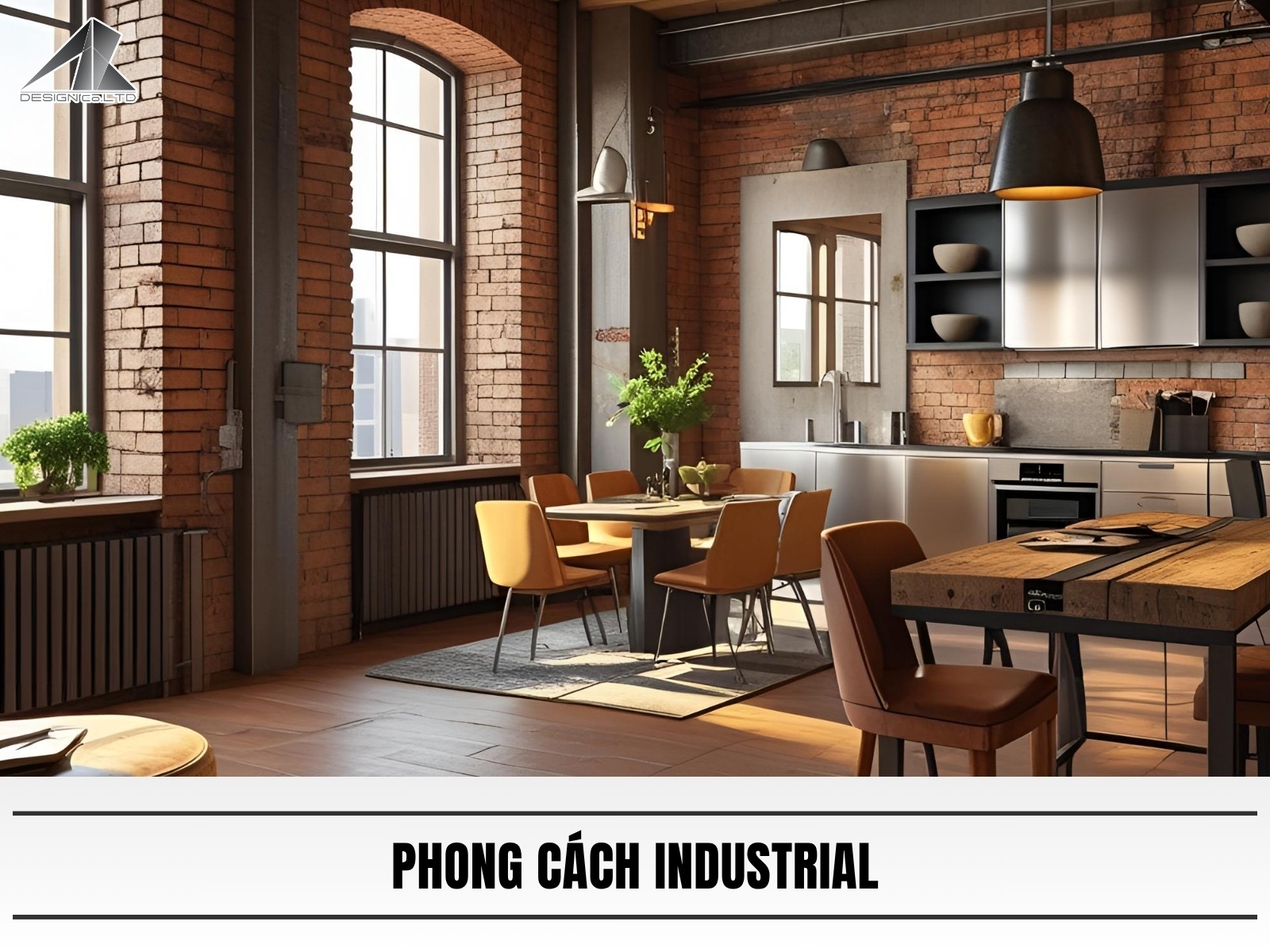 Phong cach Industrial