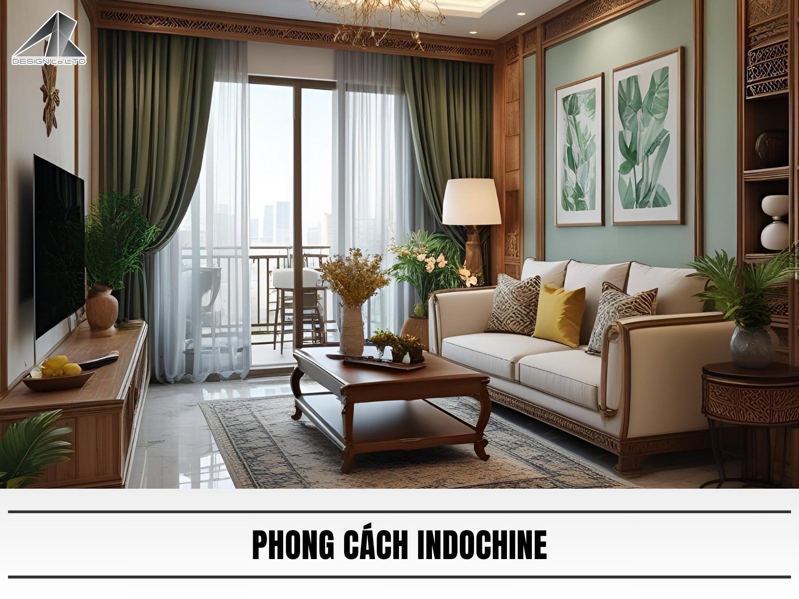 Phong cach Indochine