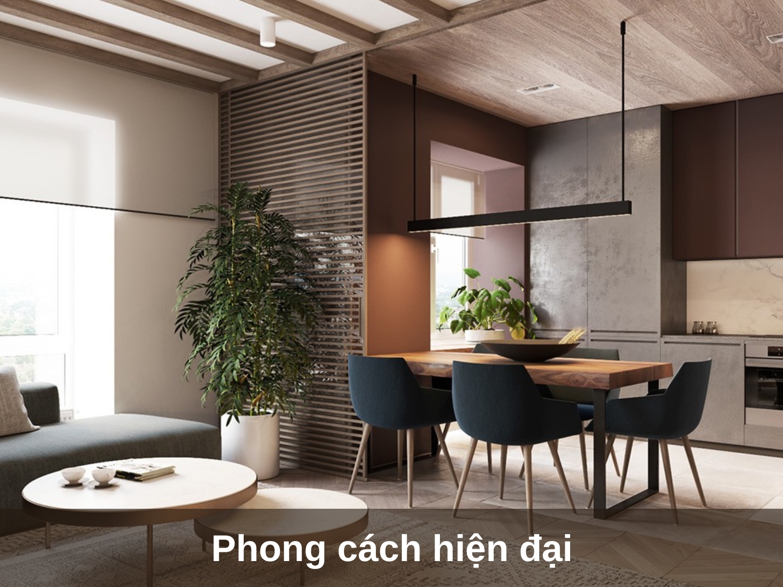 phong cach hien dai cho chung cu 90m2