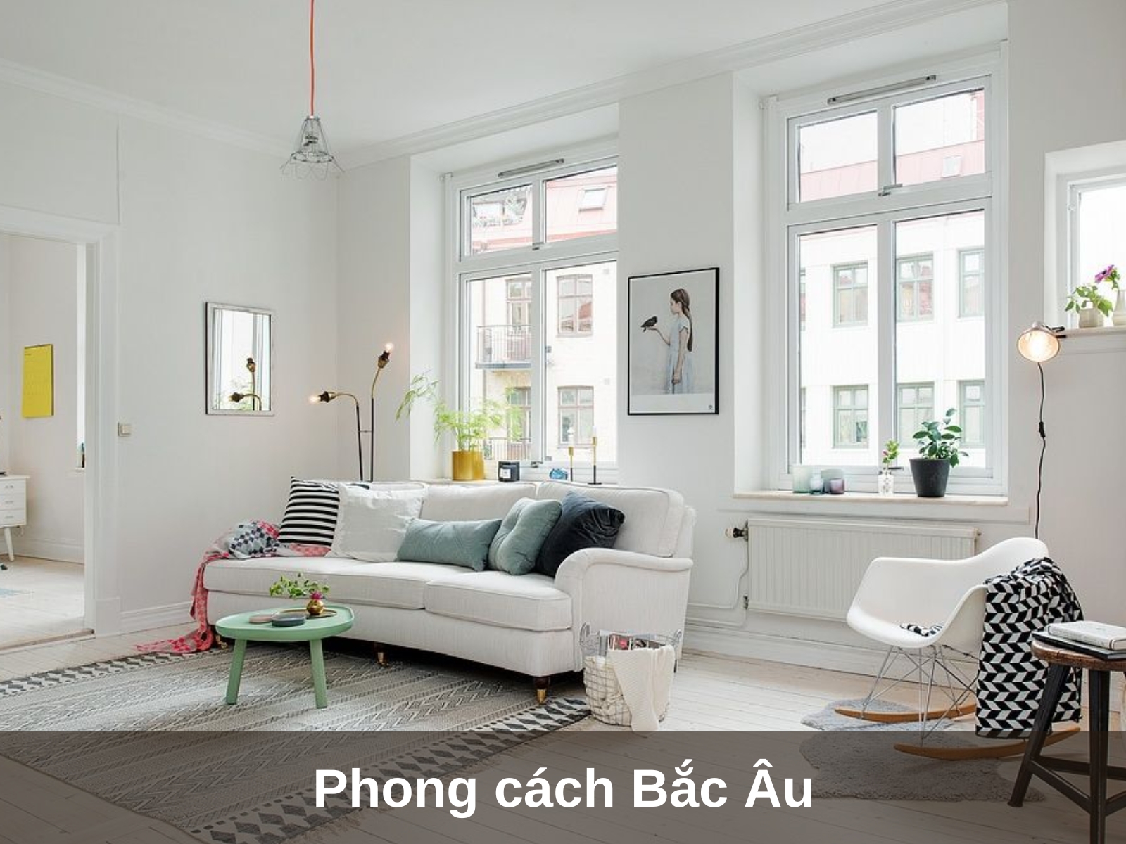 phong cach thiet ke can ho 90m2 bac au