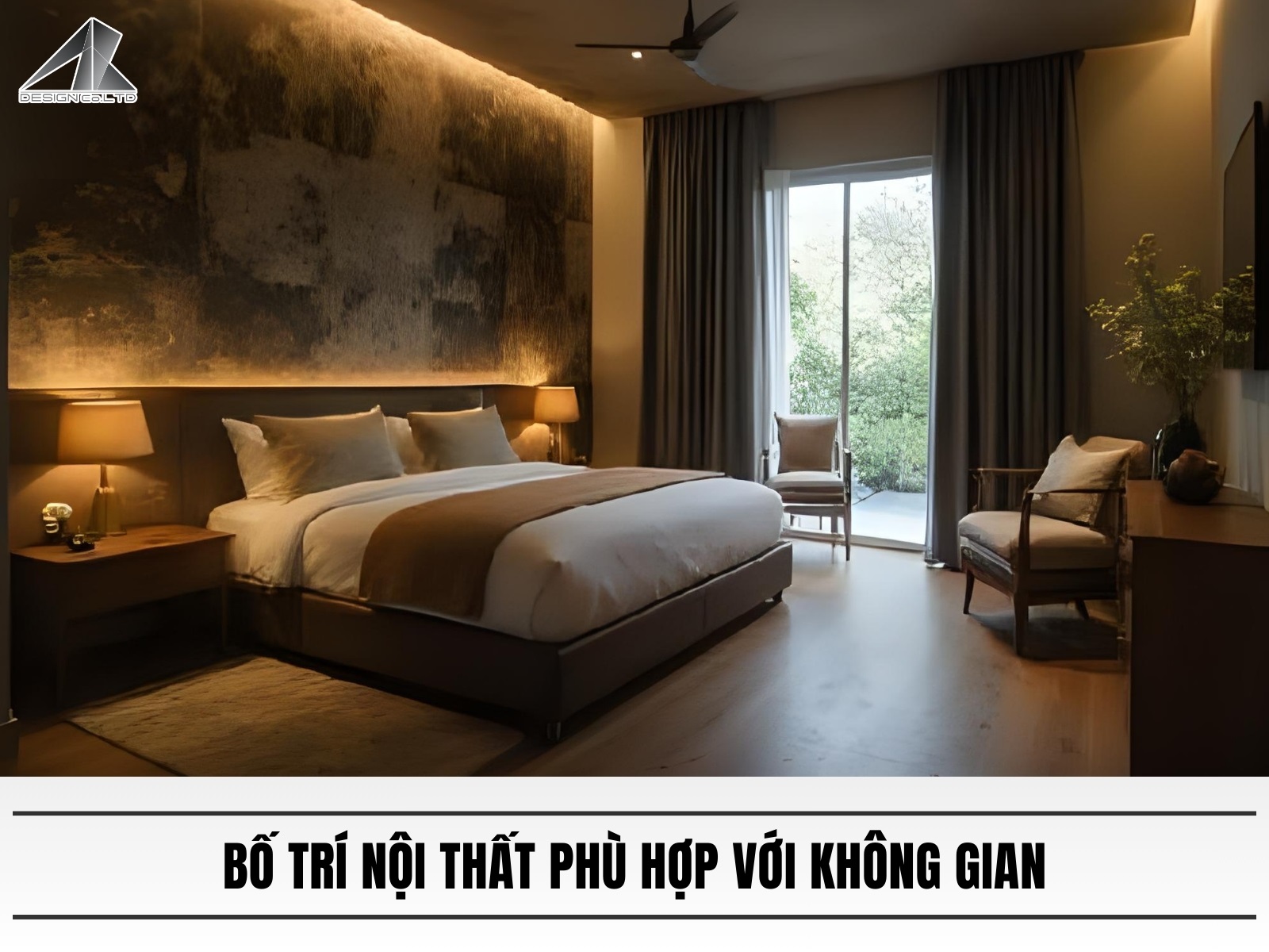Bo tri noi that phu hop voi khong gian