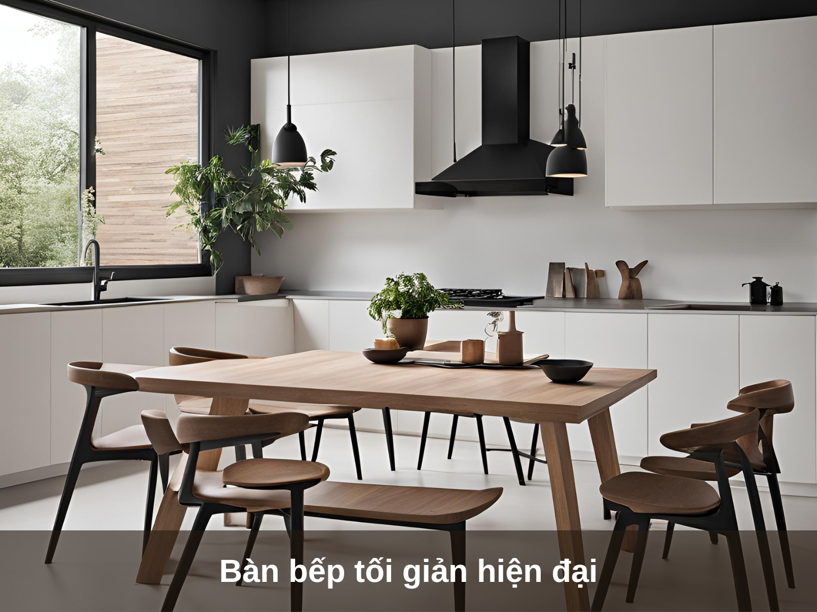 Ban bep toi gian hien dai