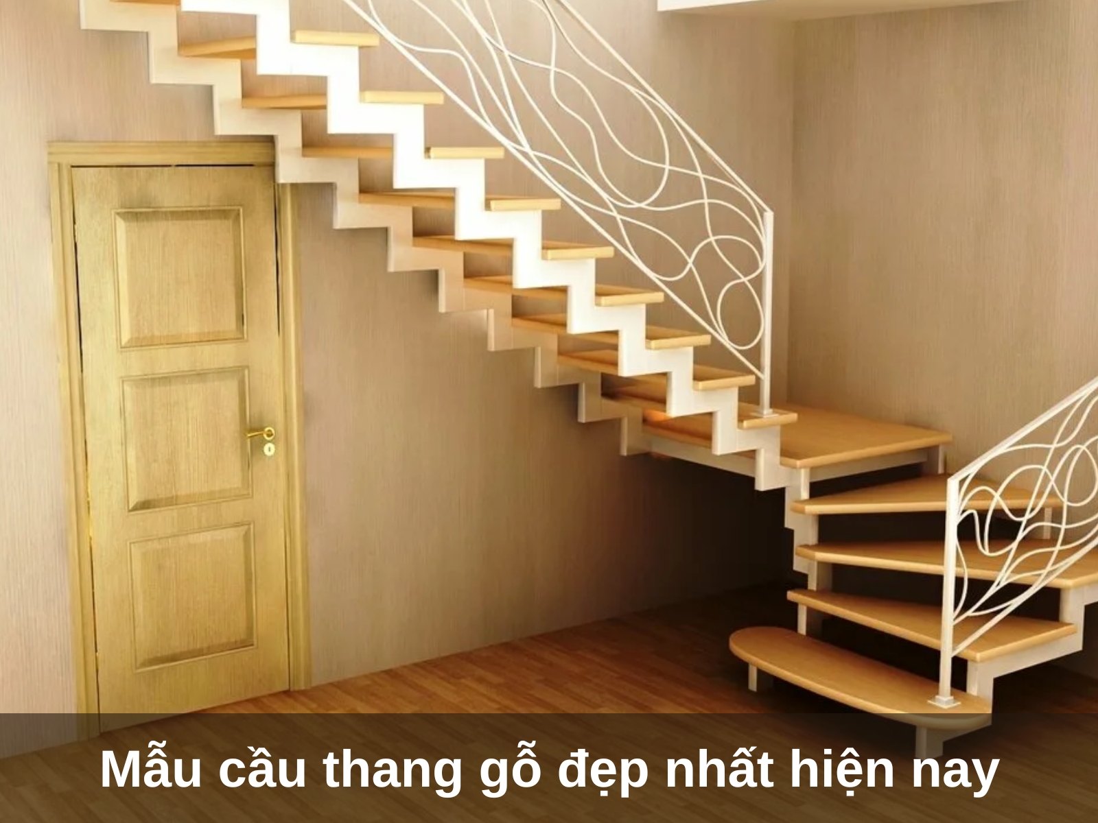 tong hop mau cau thang go dep nhat hien nay