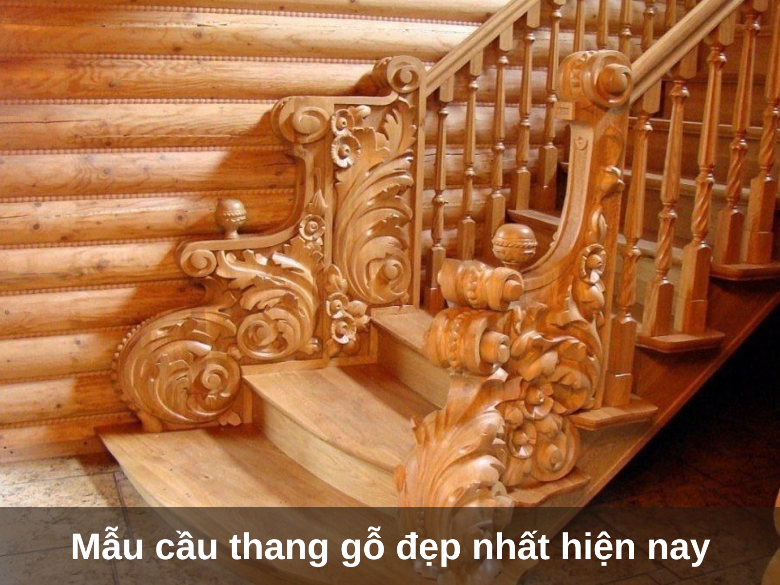 tong hop mau cau thang go dep nhat hien nay