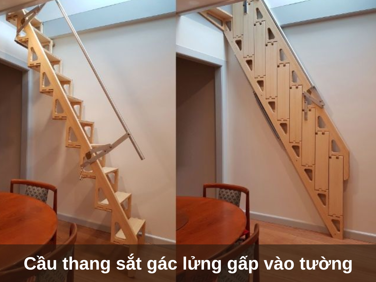 cau thang sat gac lung gap vao tuong