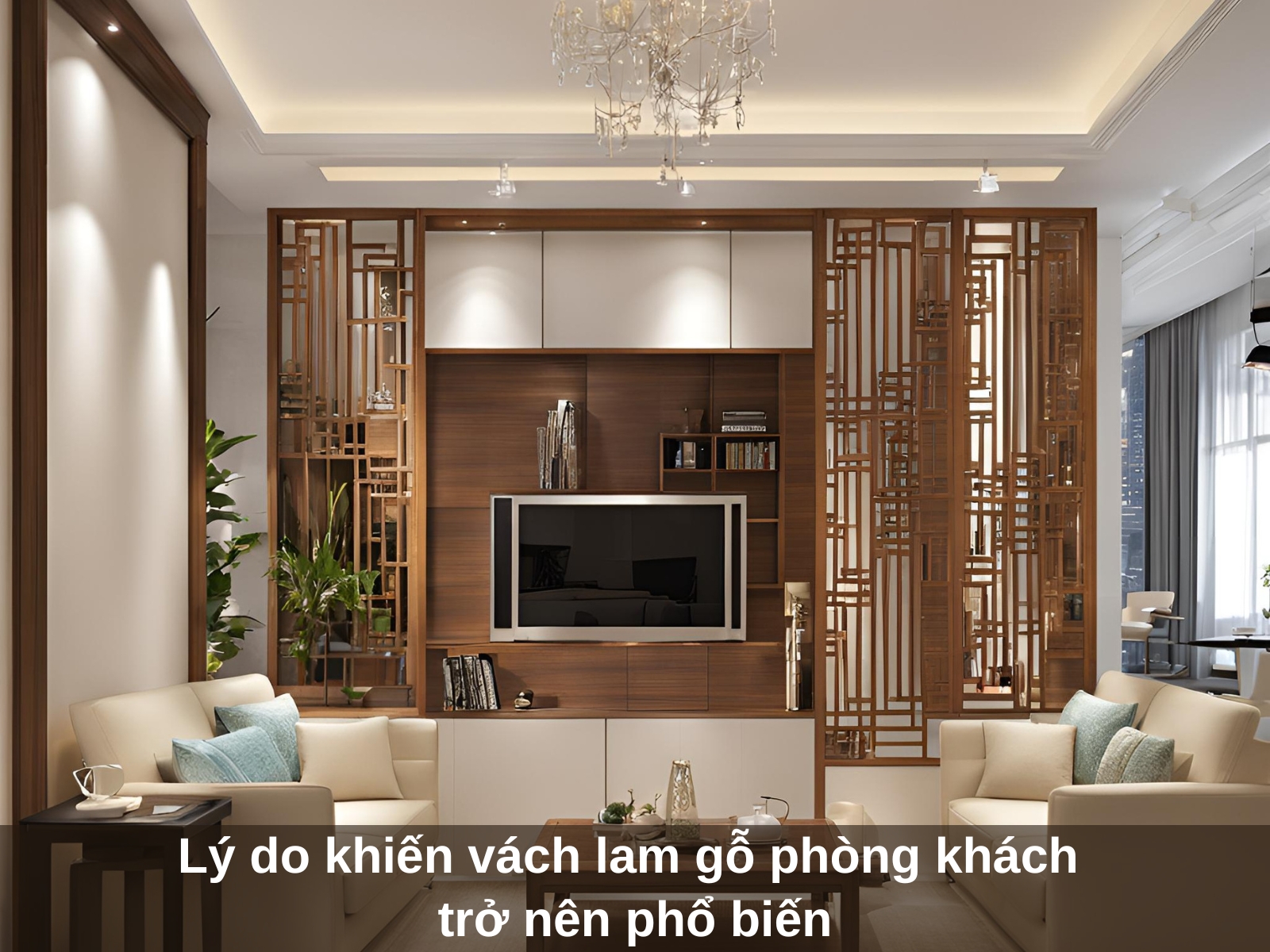 Ly do khien vach lam go phong khach tro nen pho bien