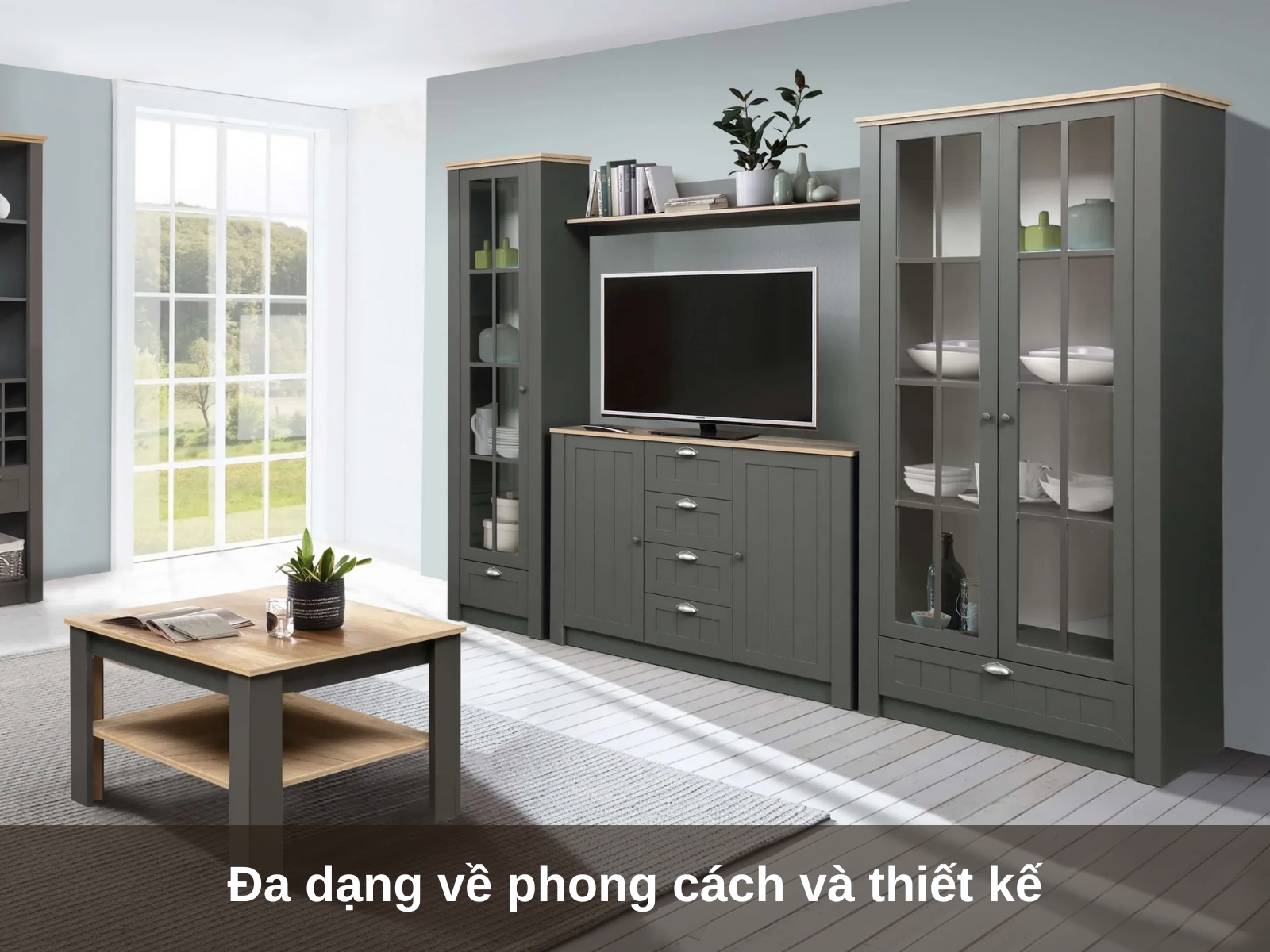 Da dang ve phong cach va thiet ke