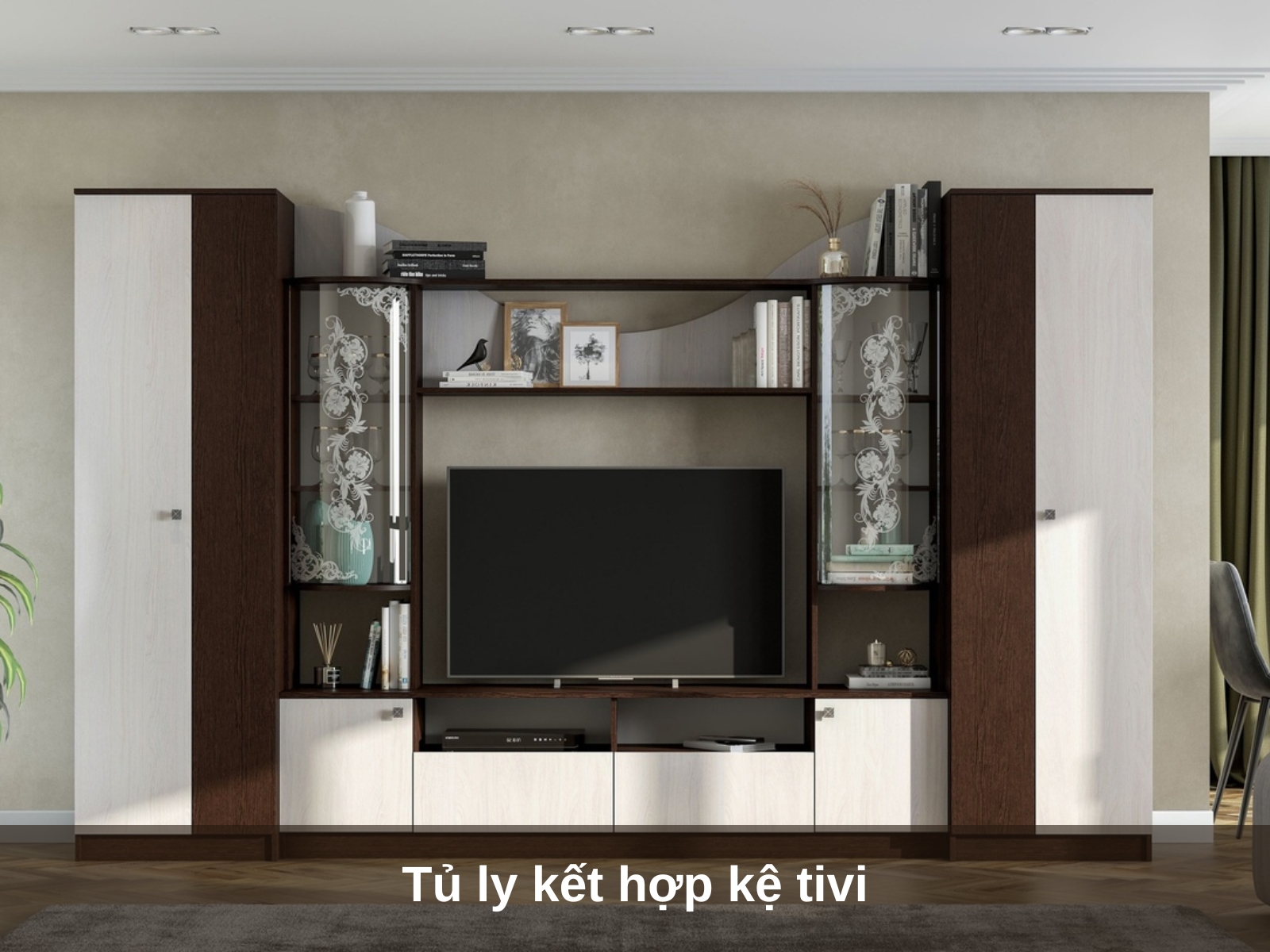Tu ly ket hop ke tivi