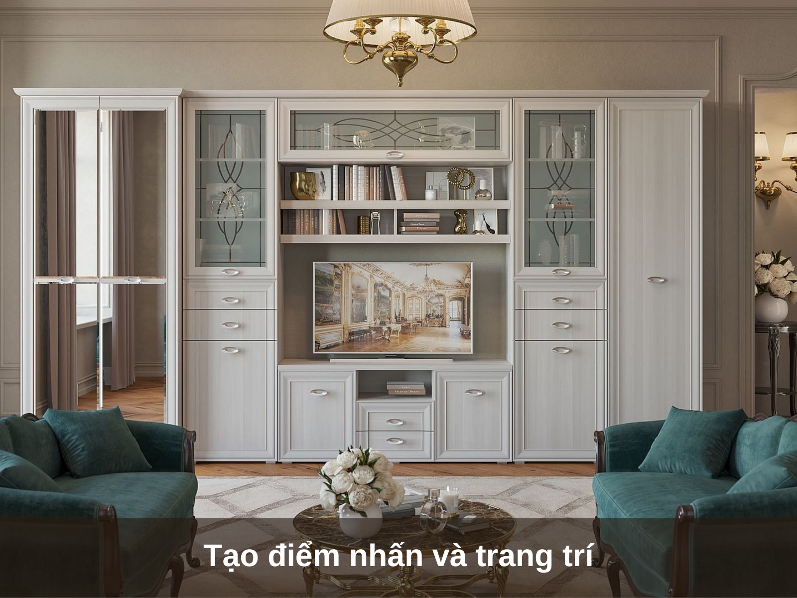 Tao diem nhan va trang tri