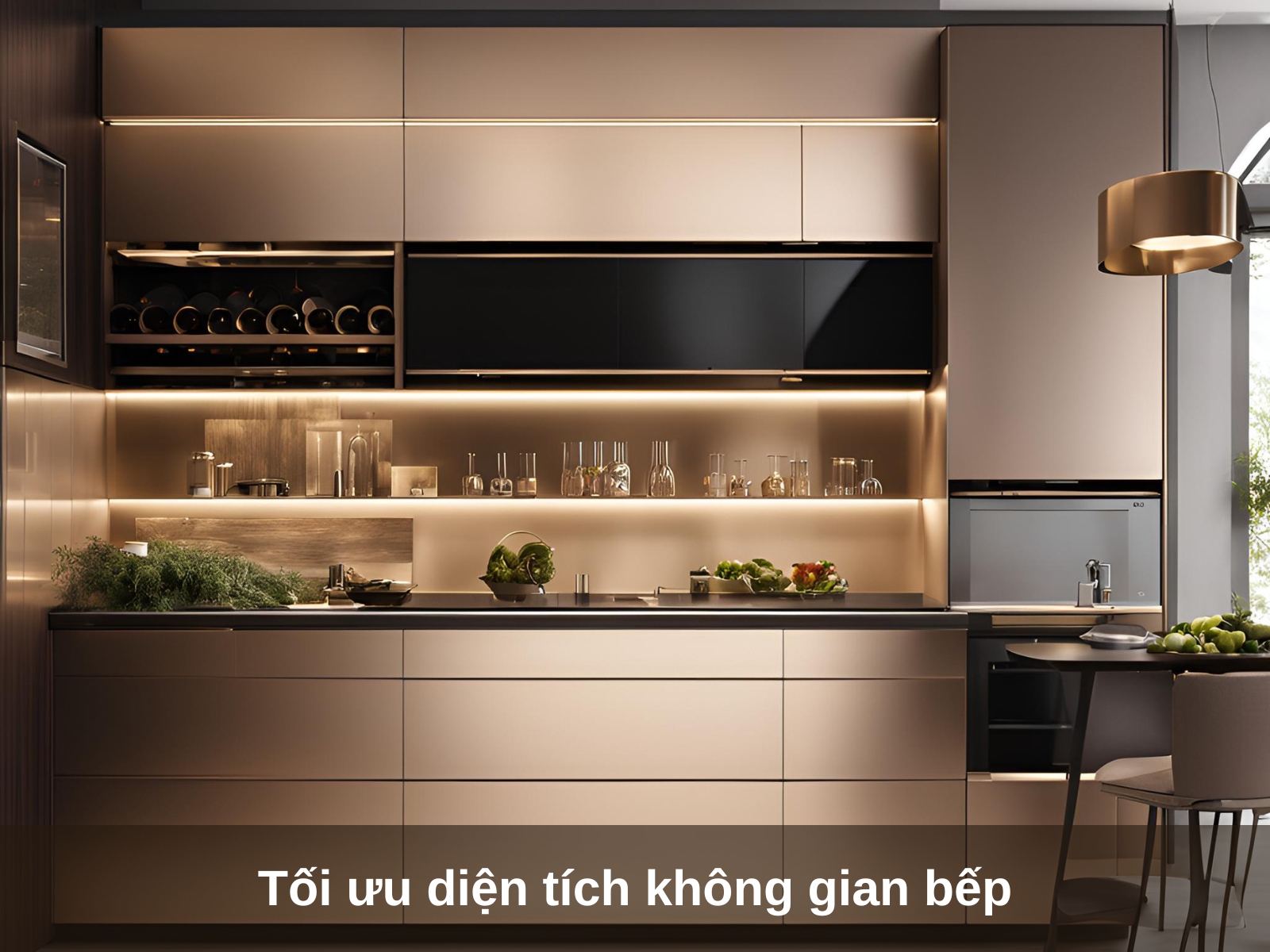 Toi uu dien tich khong gian bep
