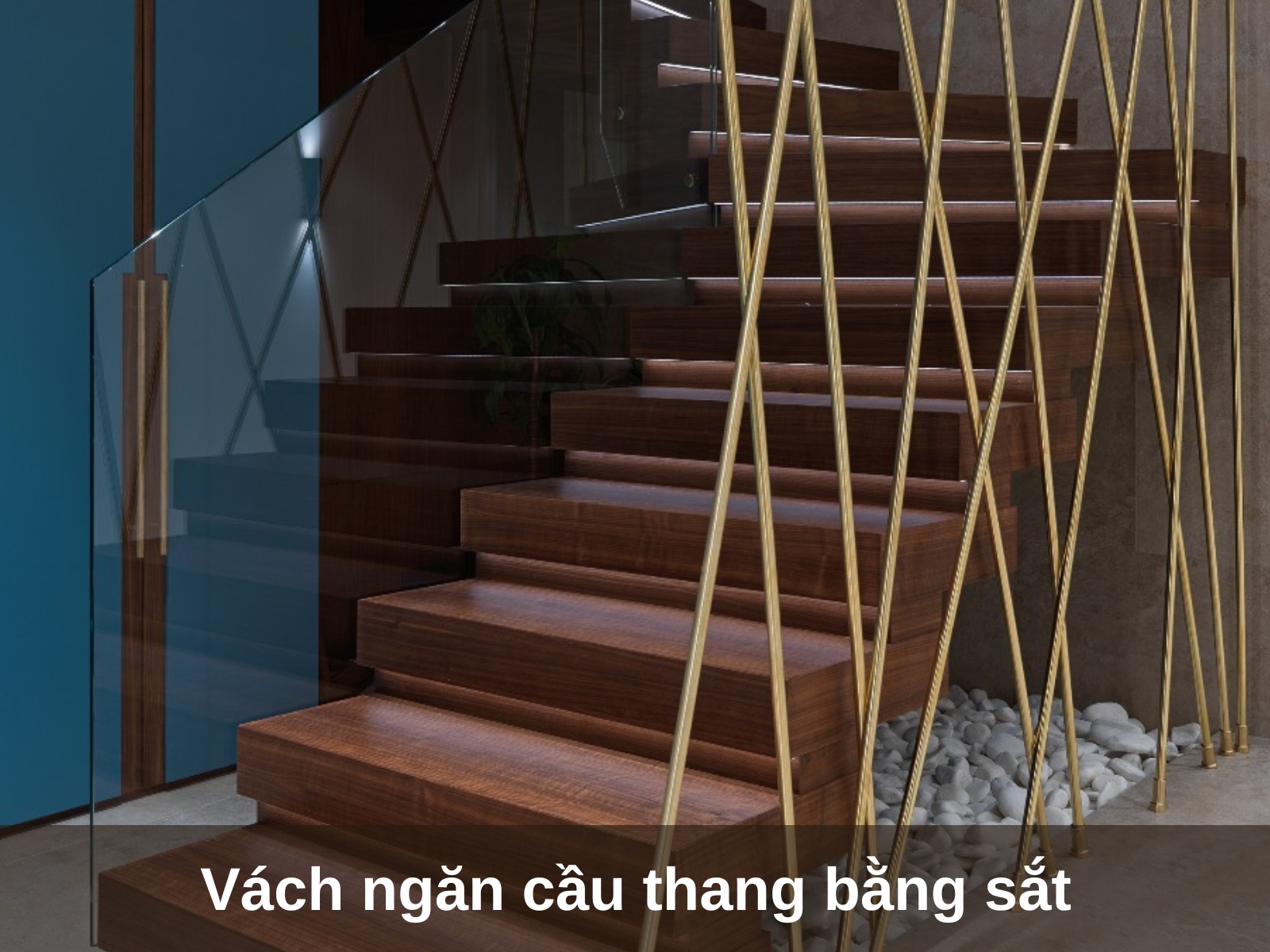 vach ngan cau thang bang sat
