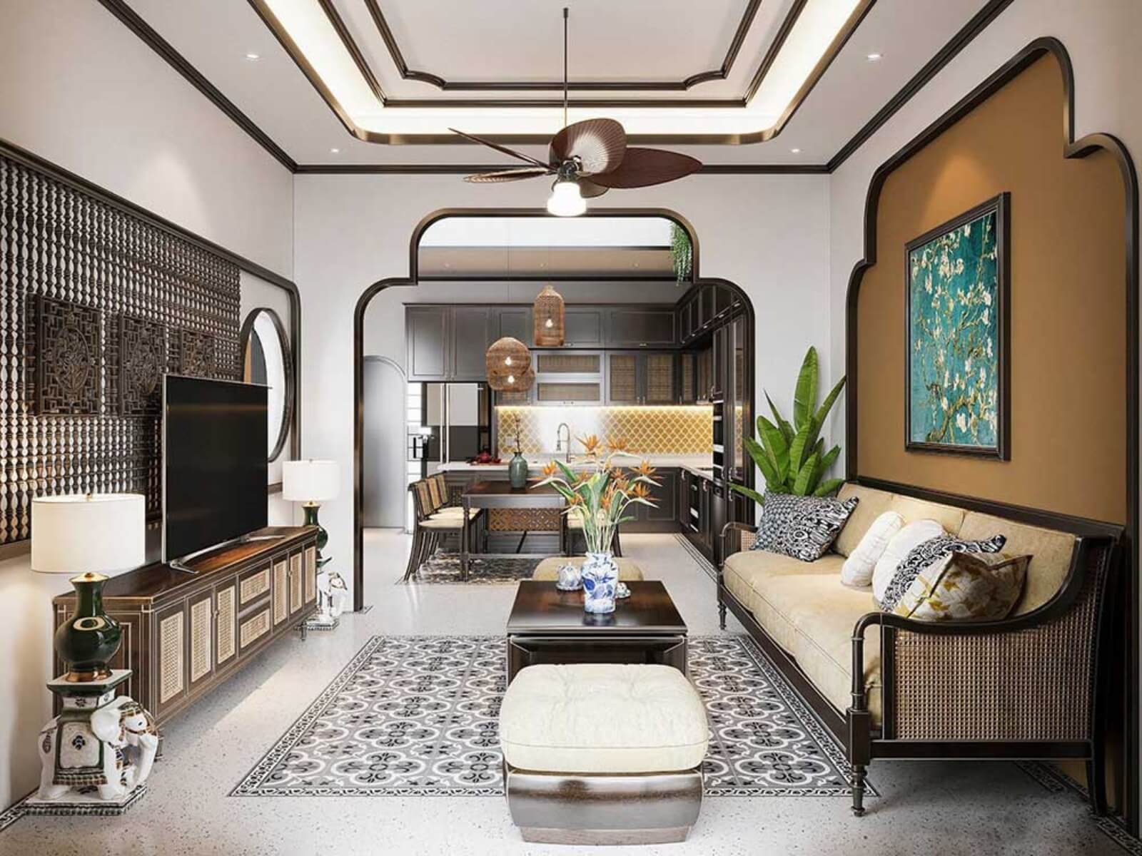 Khởi nguồn của phong cách Indochine độc đáo