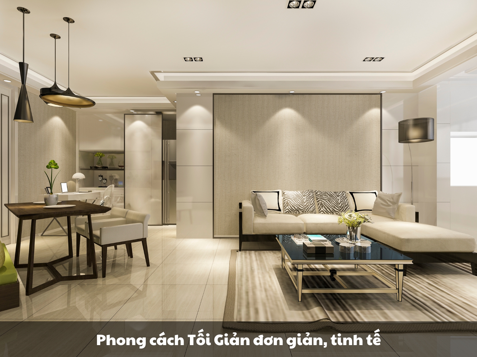 top 3 phong cach toi gian don gian tinh te