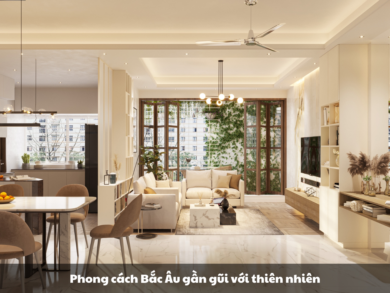 top 5 phong cach bac au gan gui voi thien nhien