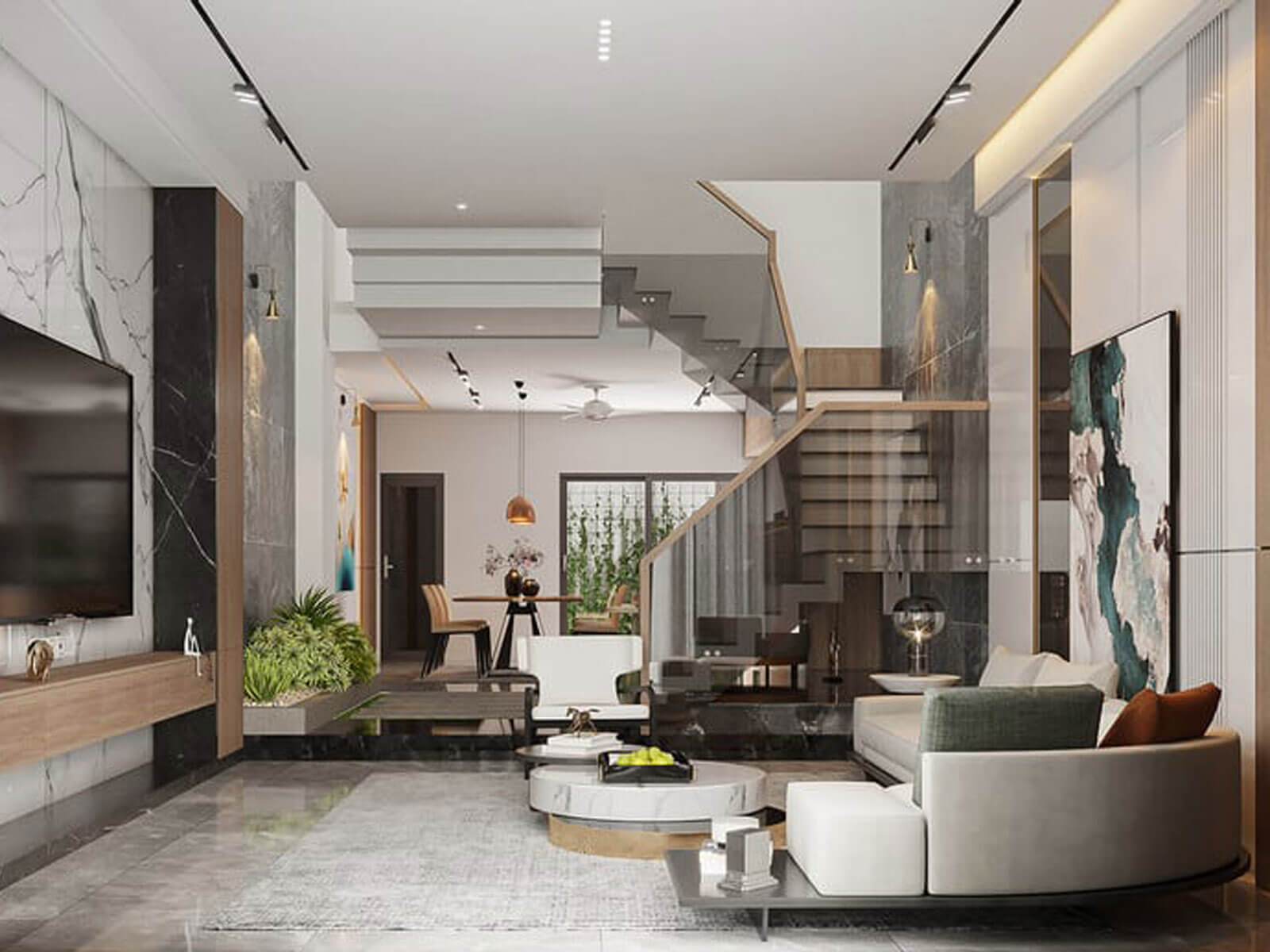 Phong cách thiết kế nội thất hiện đại