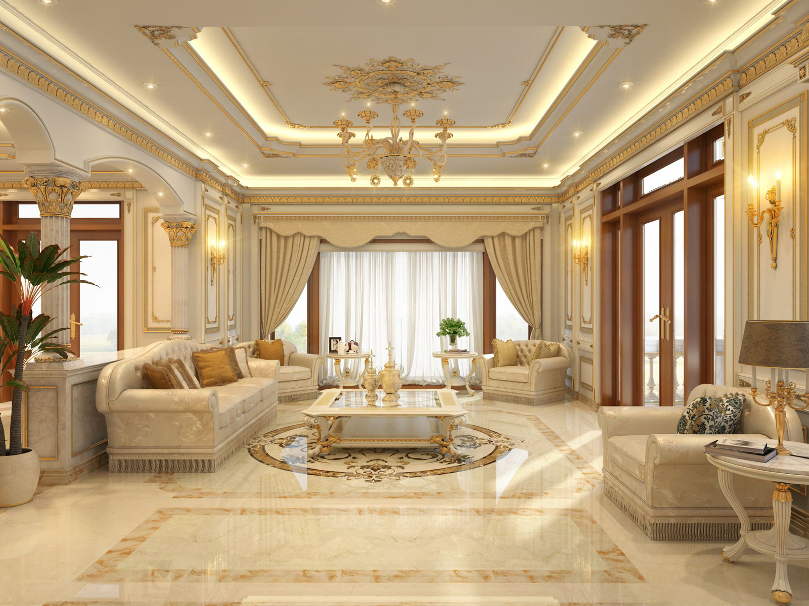 phong khach luxury