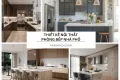 Thiết kế nội thất phòng bếp nhà phố​