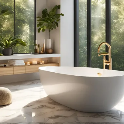 Bồn tắm đa dạng kích thước kiểu dáng